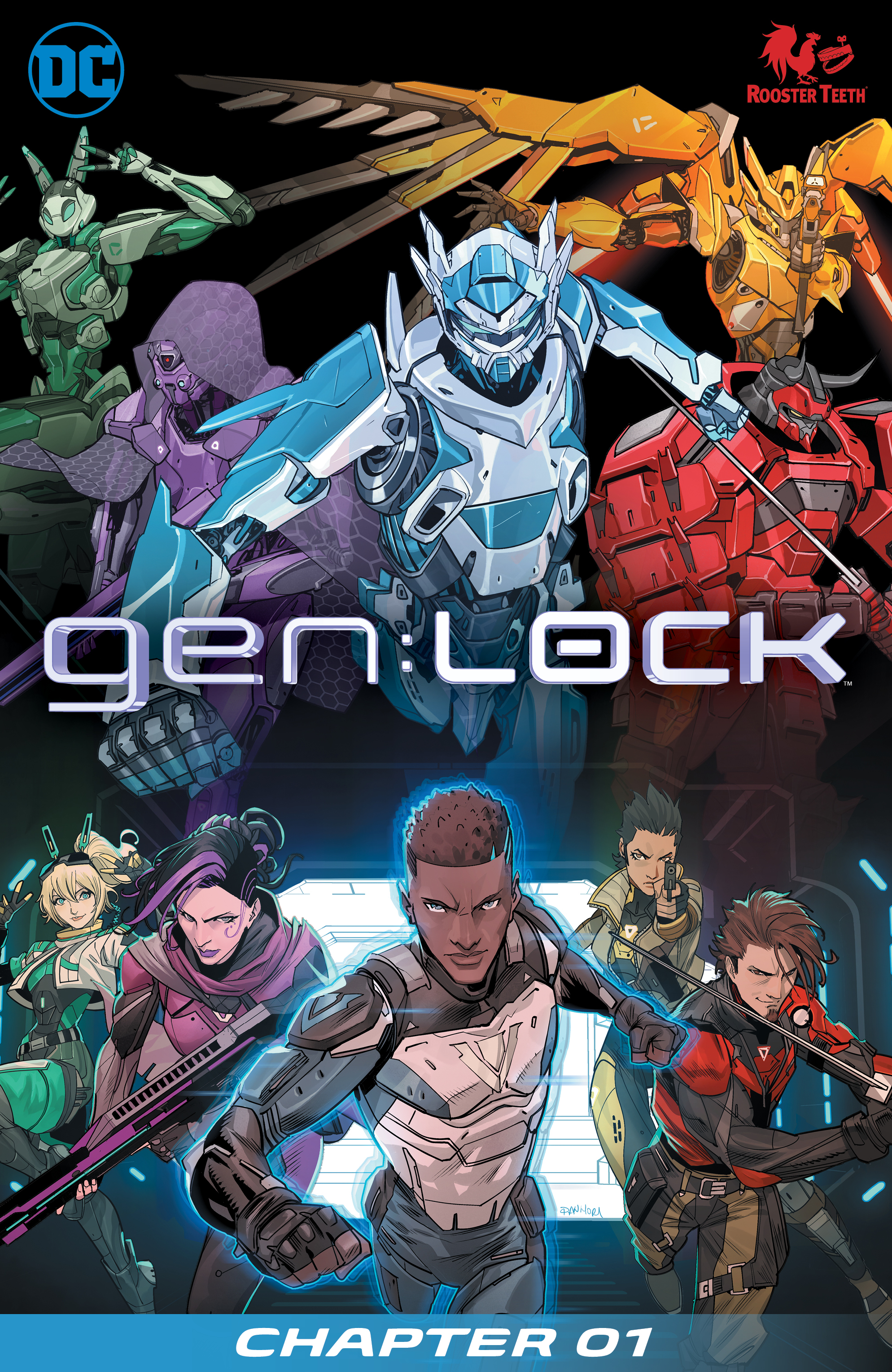 Read online gen:Lock comic -  Issue #1 - 2