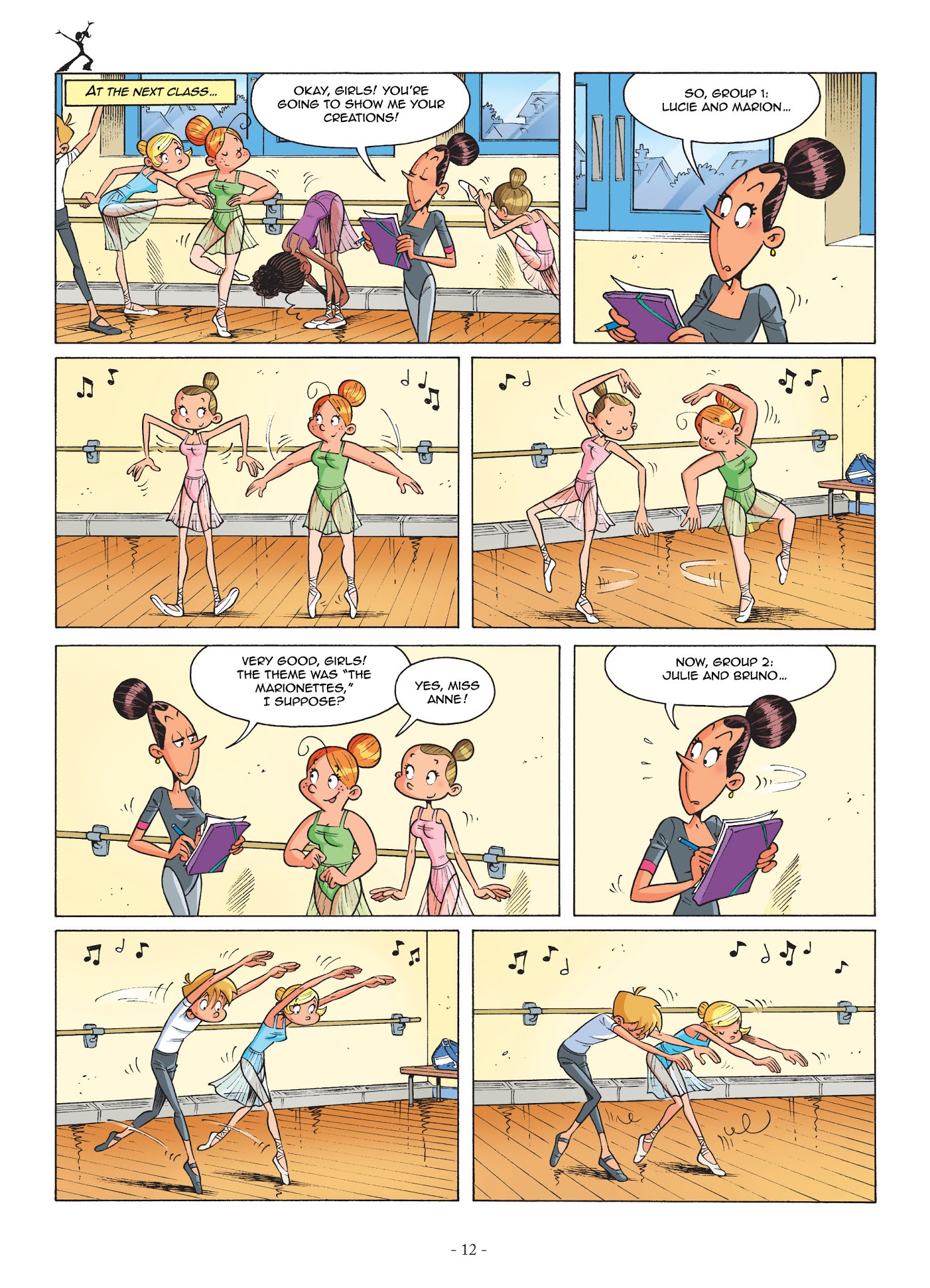 Read online Dance Class comic -  Issue # TPB 2 - 14
