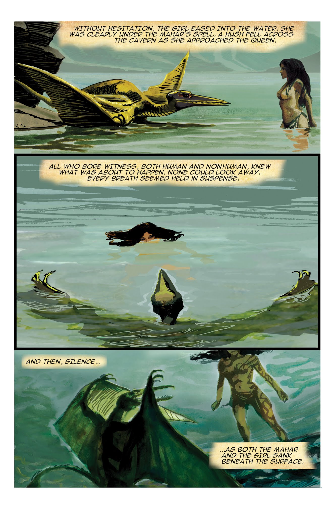 Read online Edgar Rice Burroughs' At the Earth's Core comic -  Issue # TPB - 52