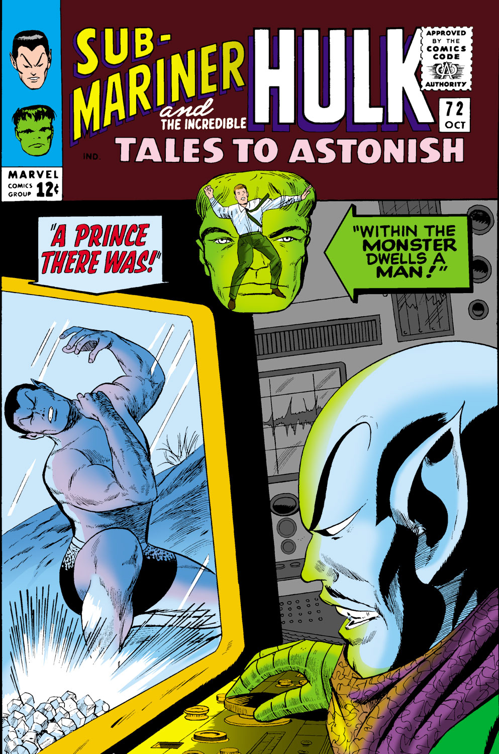 Read online Tales to Astonish (1959) comic -  Issue #72 - 1