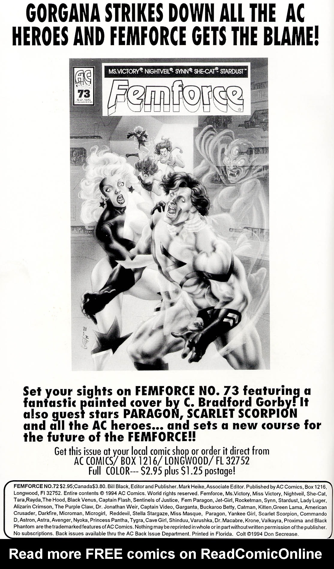 Read online Femforce comic -  Issue #72 - 3