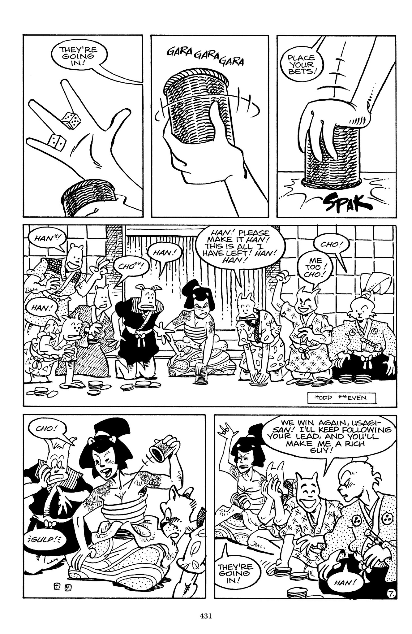 Read online The Usagi Yojimbo Saga comic -  Issue # TPB 3 - 427