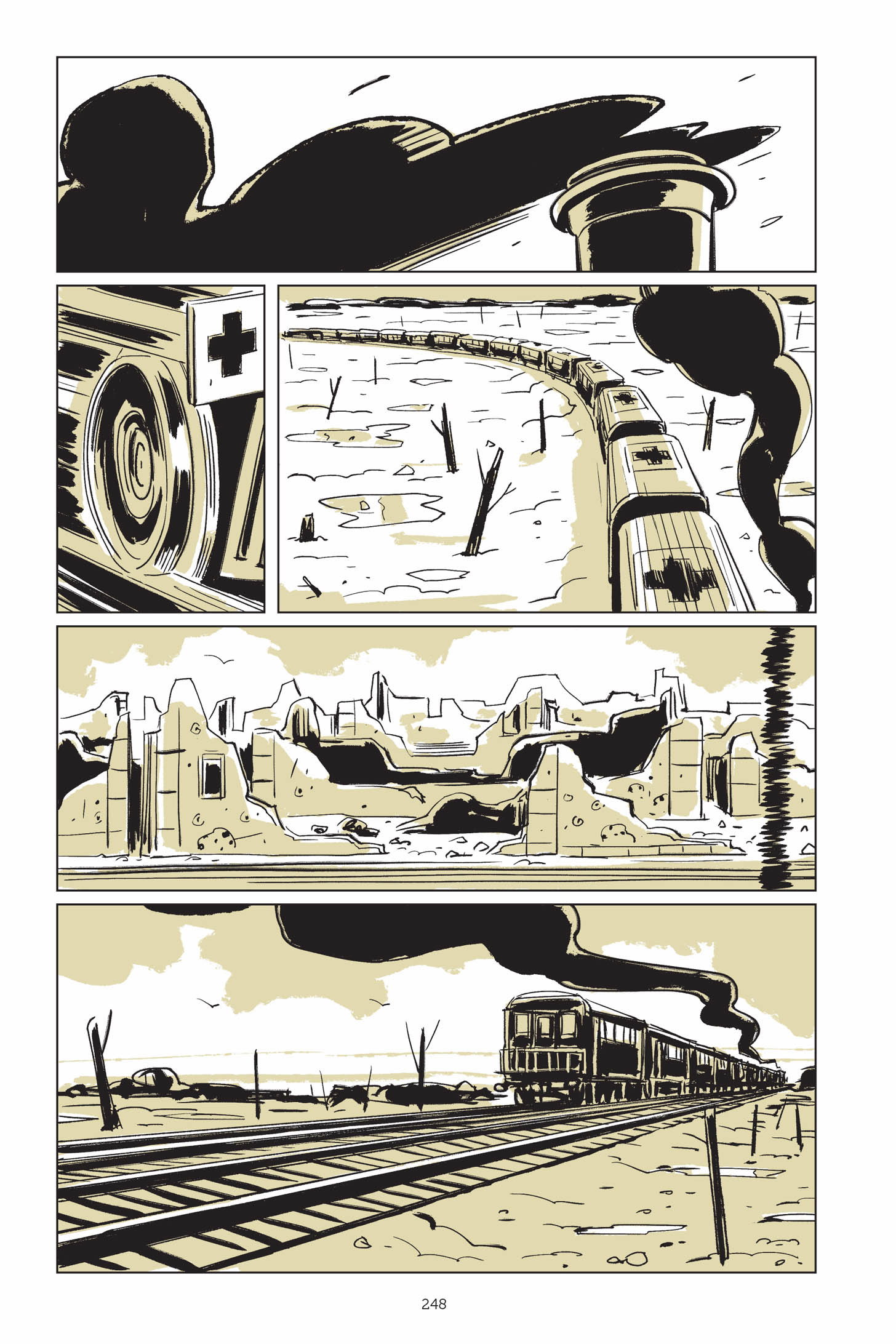 Read online Now Let Me Fly: A Portrait of Eugene Bullard comic -  Issue # TPB (Part 3) - 46