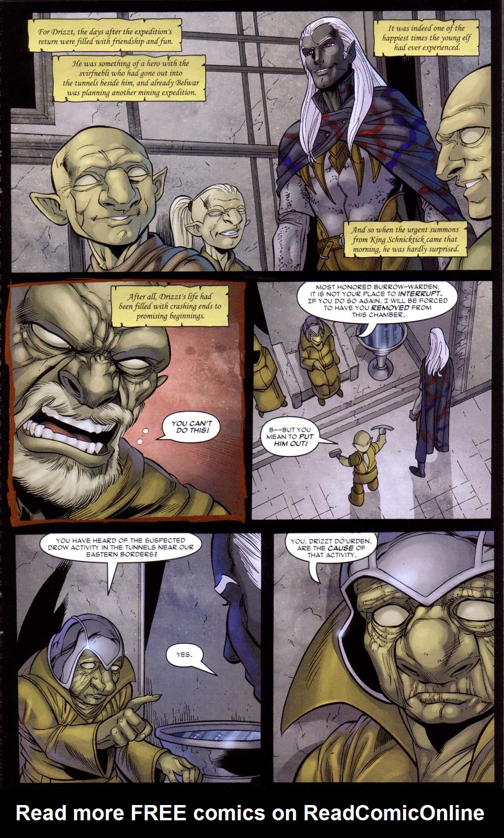 Read online Forgotten Realms: Exile comic -  Issue #2 - 16