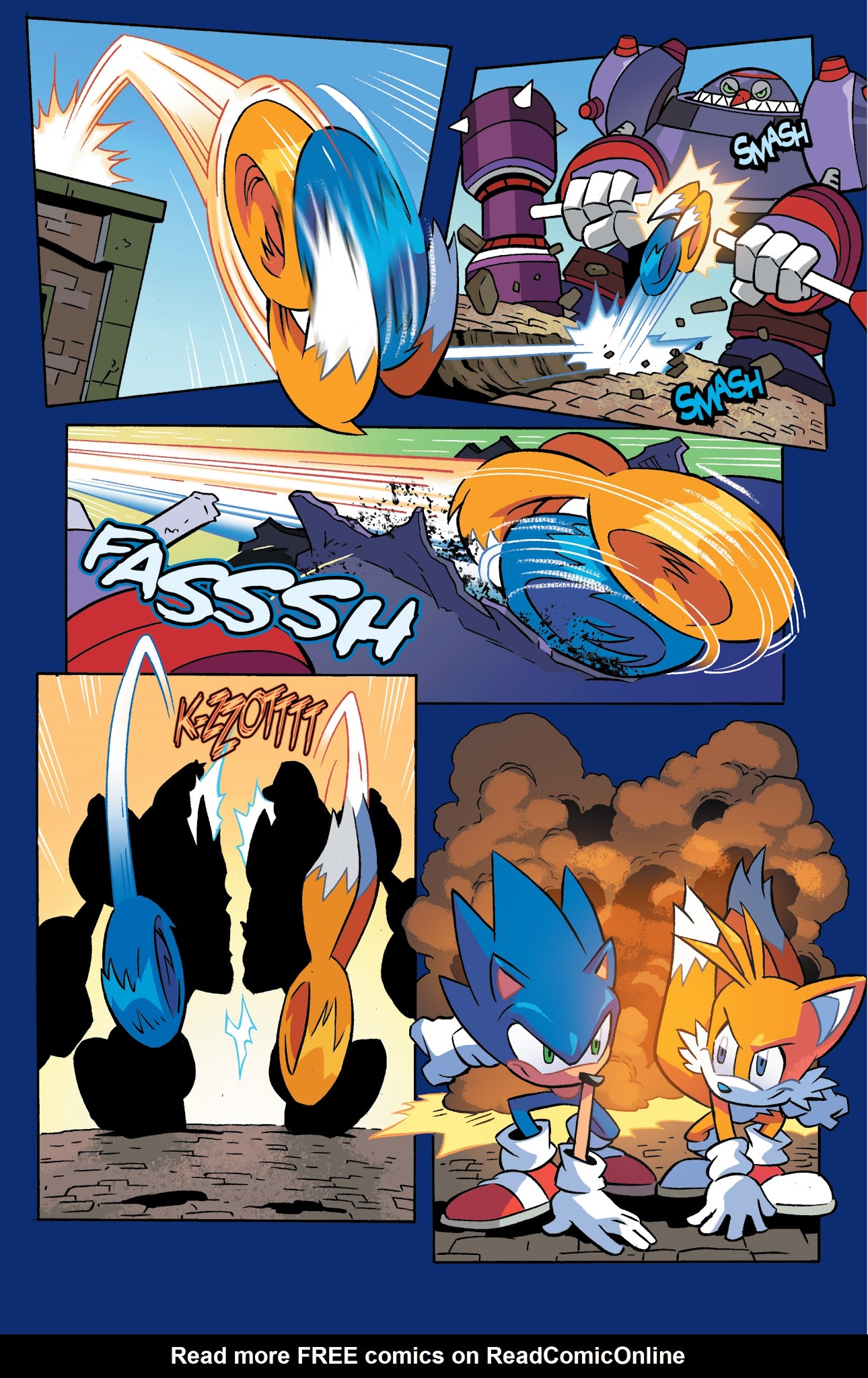 Read online Sonic the Hedgehog (2018) comic -  Issue #1 - 12