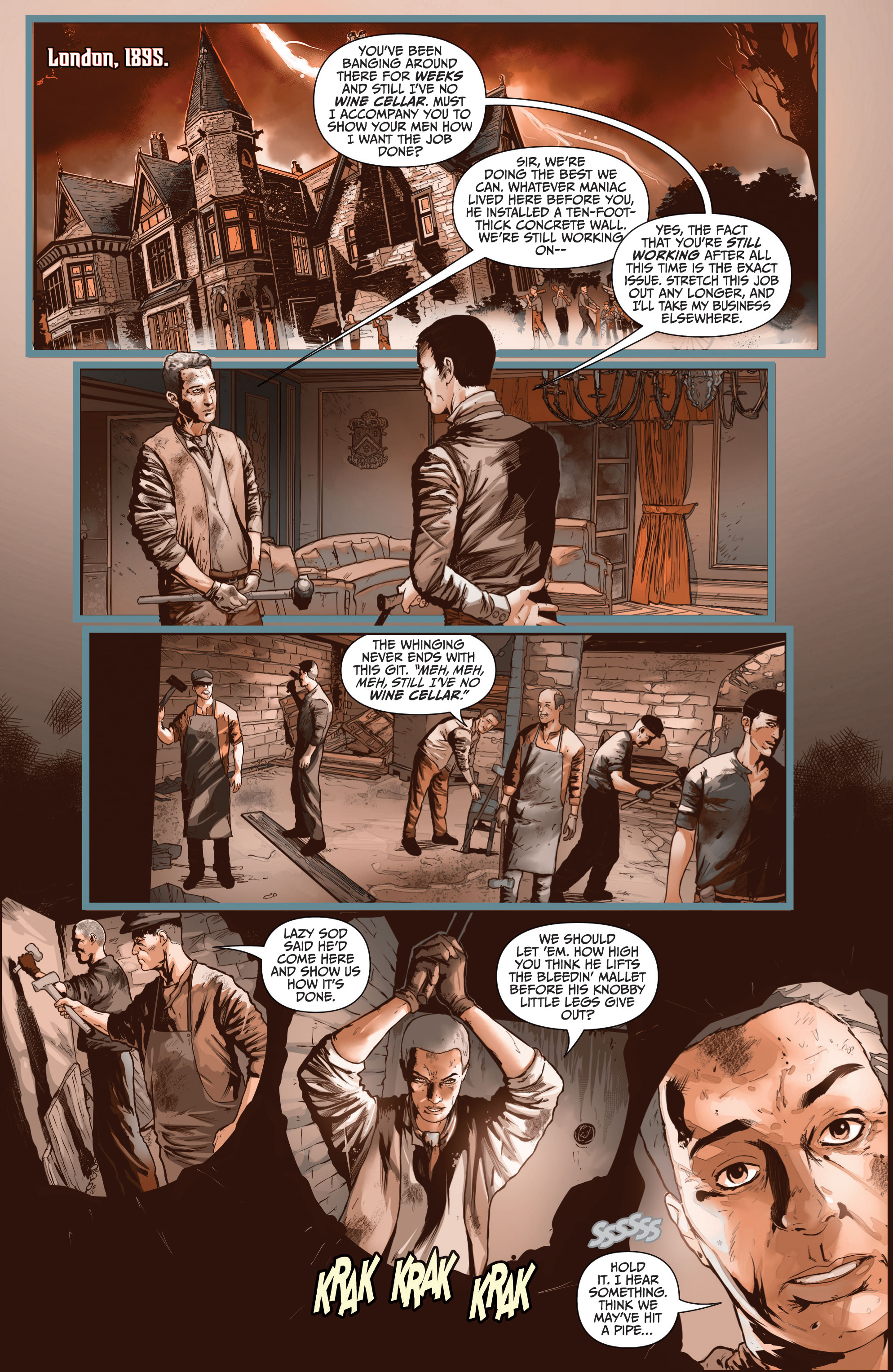 Read online Van Helsing: Deadly Alchemy comic -  Issue # Full - 3