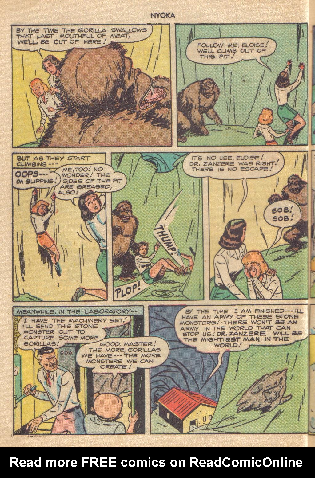 Read online Nyoka the Jungle Girl (1945) comic -  Issue #22 - 29