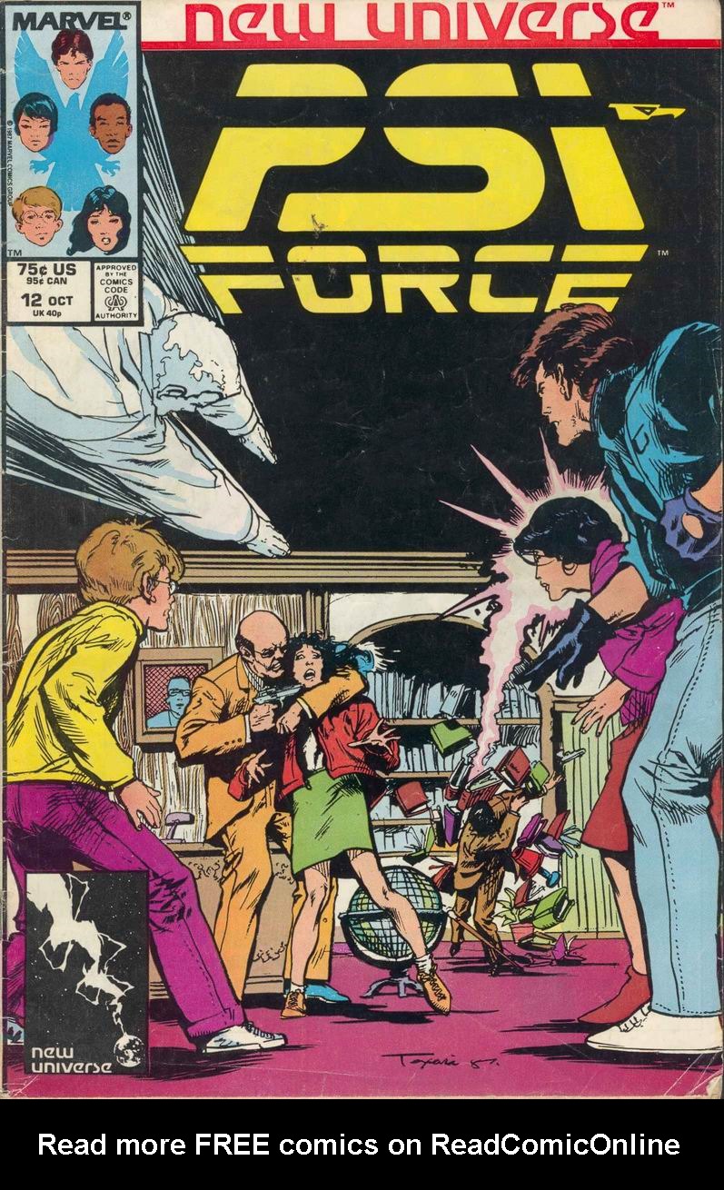 Read online Psi-Force comic -  Issue #12 - 1