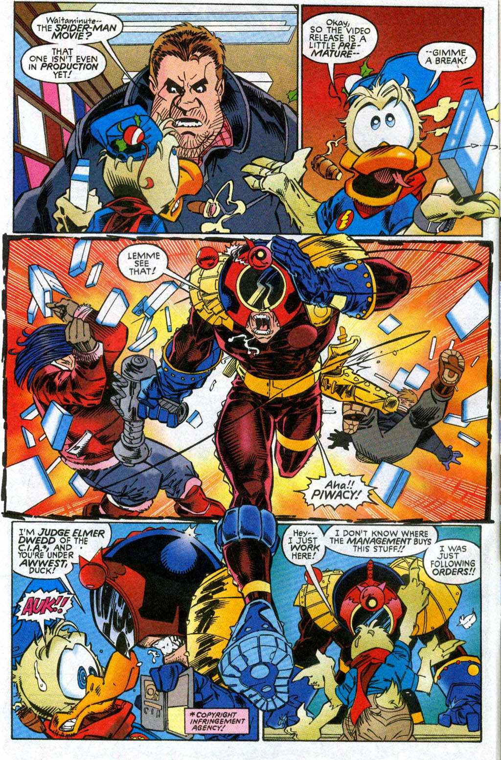 Read online Howard The Duck Holiday Special comic -  Issue # Full - 3