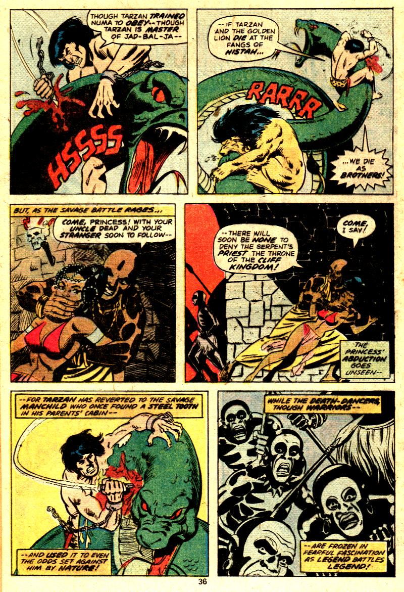 Read online Tarzan (1977) comic -  Issue # _Annual 2 - 28