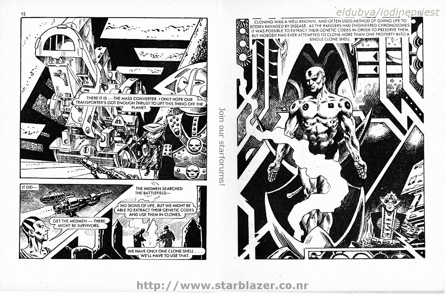 Read online Starblazer comic -  Issue #166 - 8