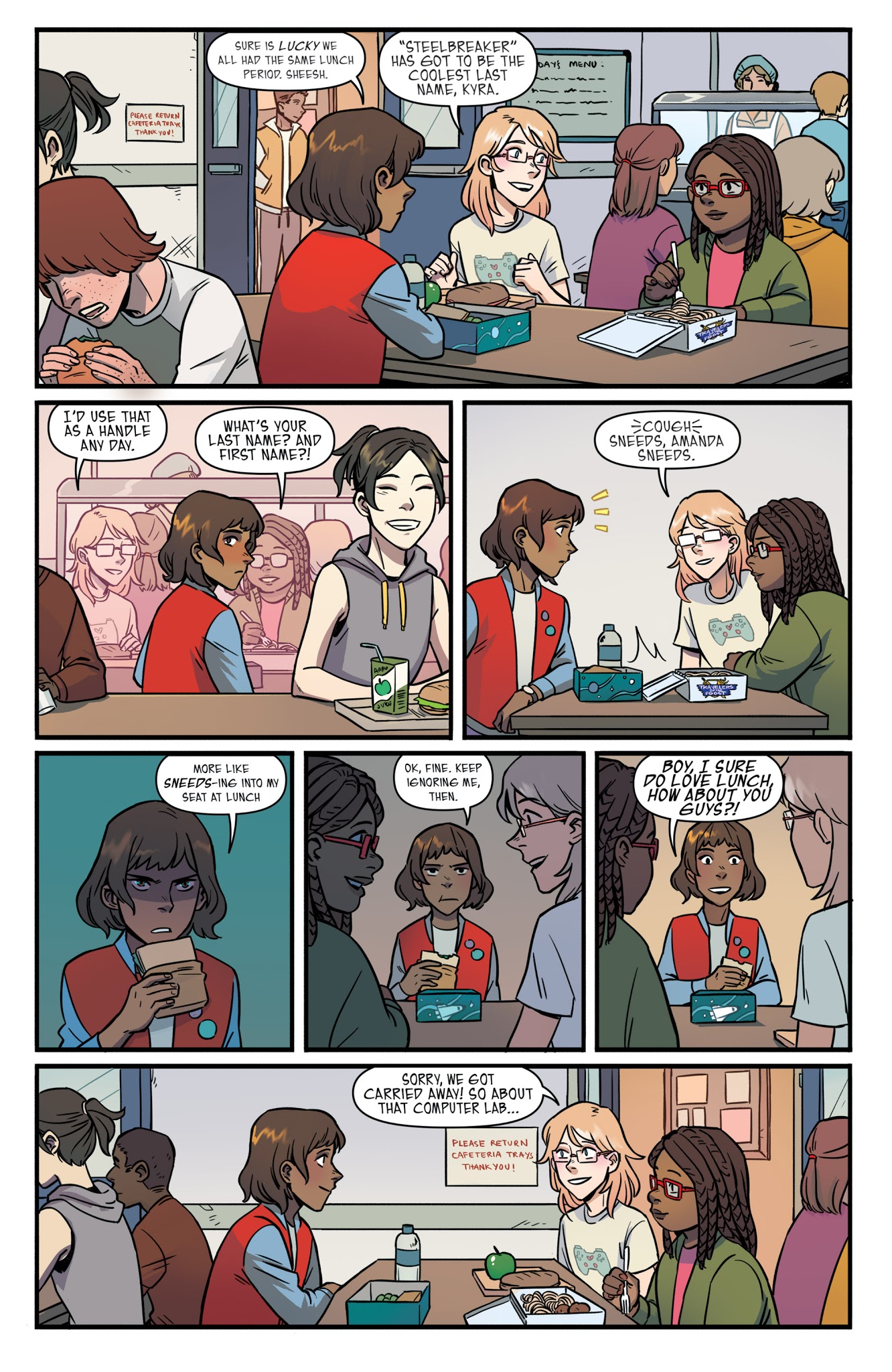 Read online Goosebumps: Download and Die comic -  Issue #1 - 6