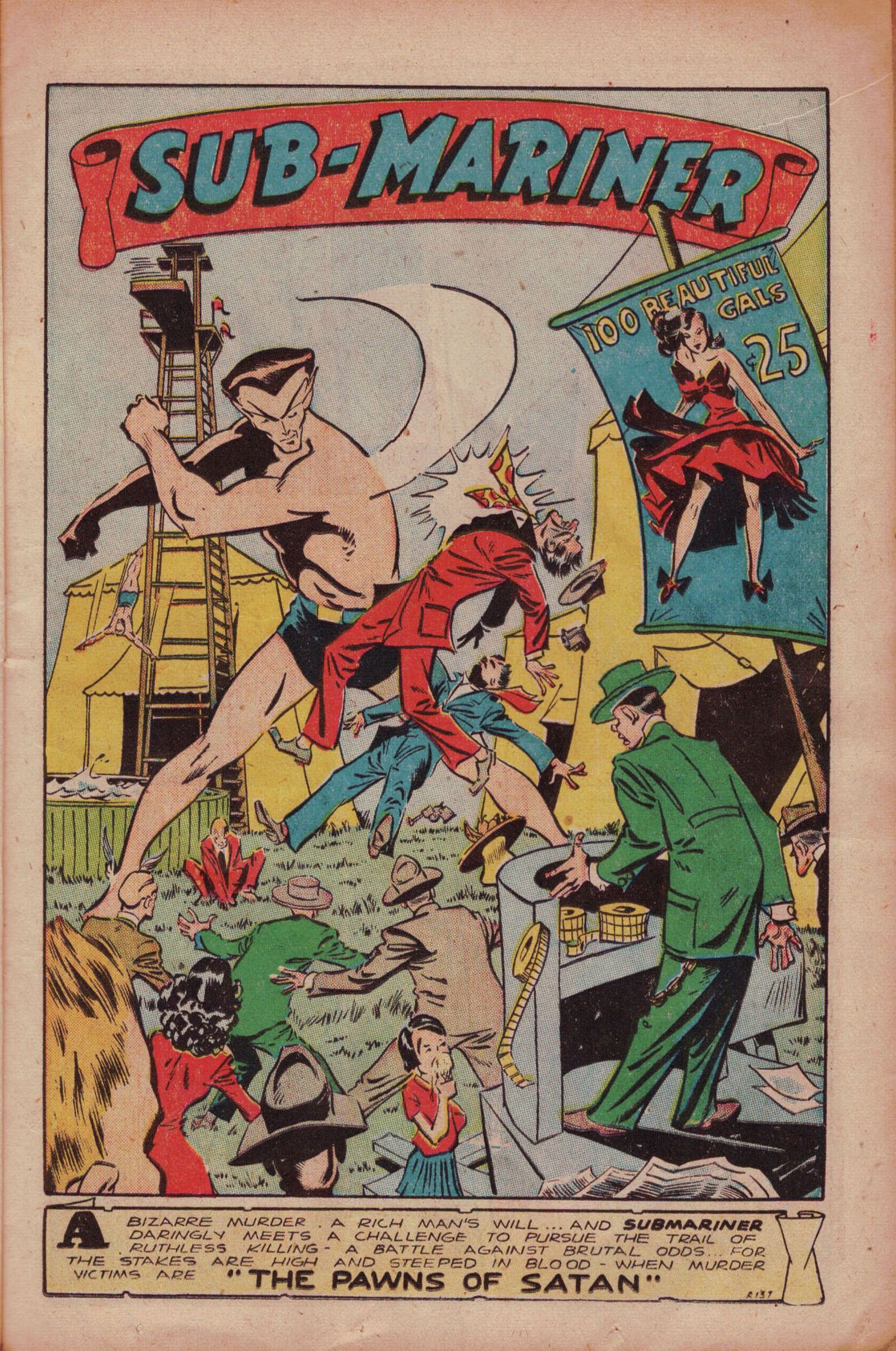 Read online Marvel Mystery Comics comic -  Issue #68 - 15