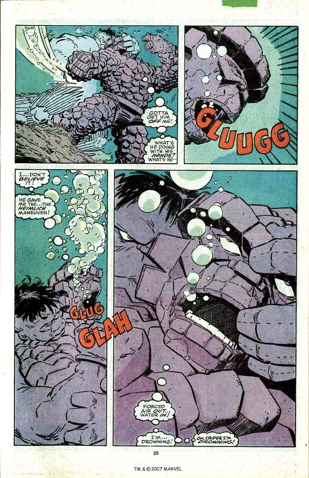 Read online The Incredible Hulk (1968) comic -  Issue #350 - 27