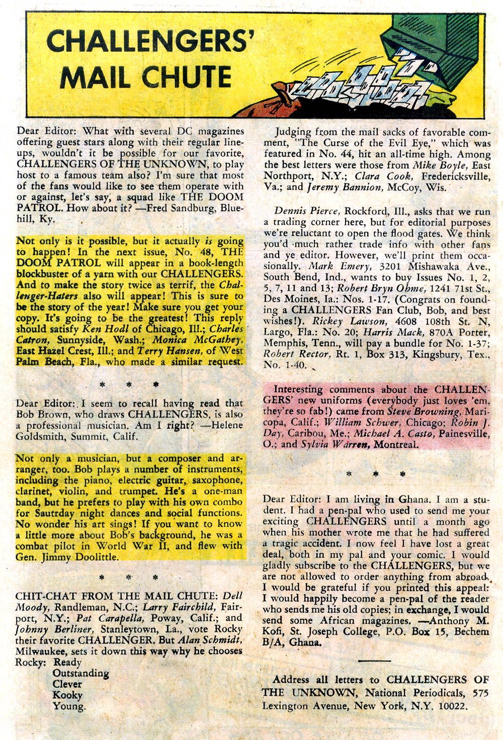 Read online Challengers of the Unknown (1958) comic -  Issue #47 - 13