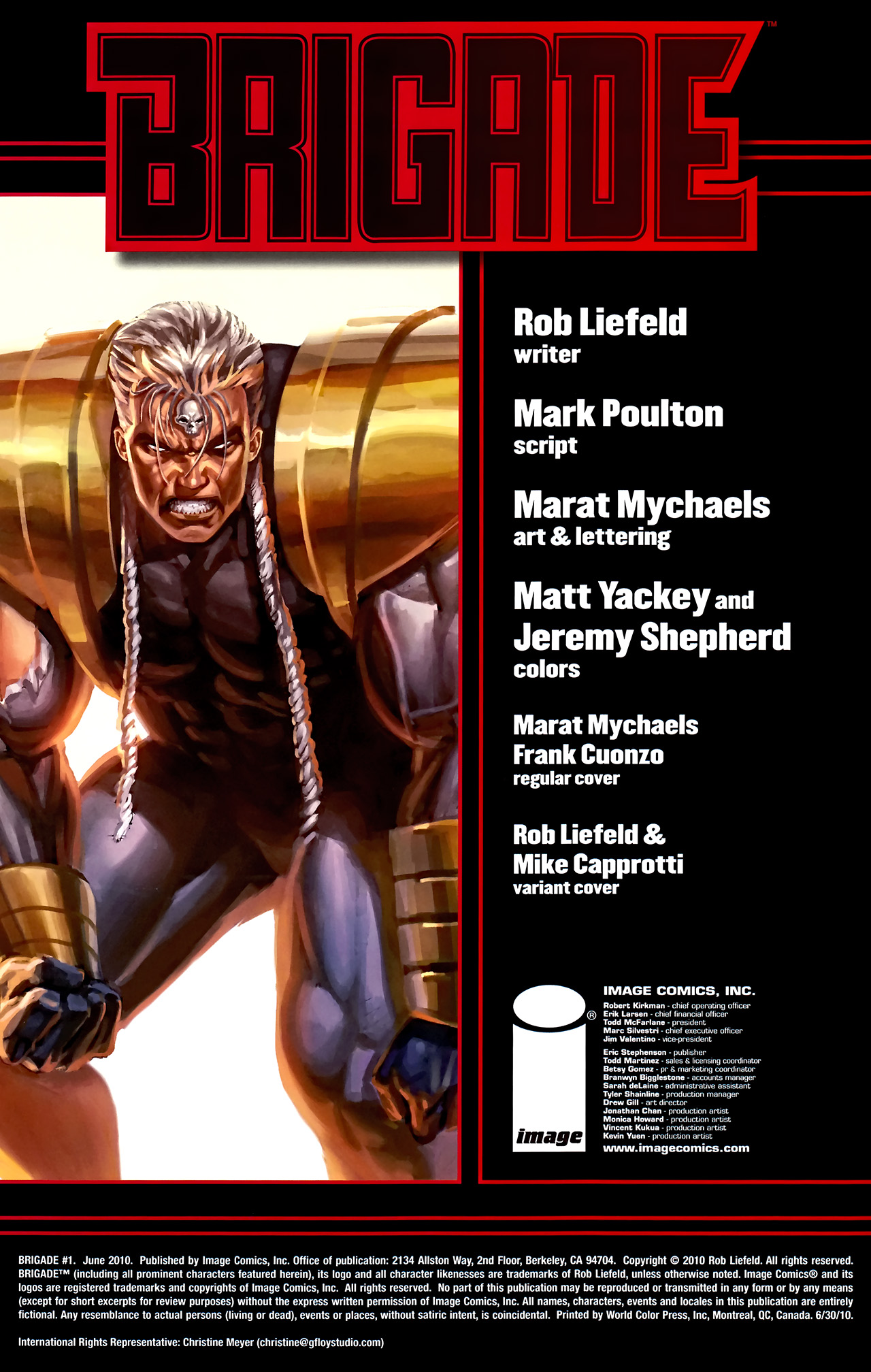 Read online Brigade (2010) comic -  Issue #1 - 2
