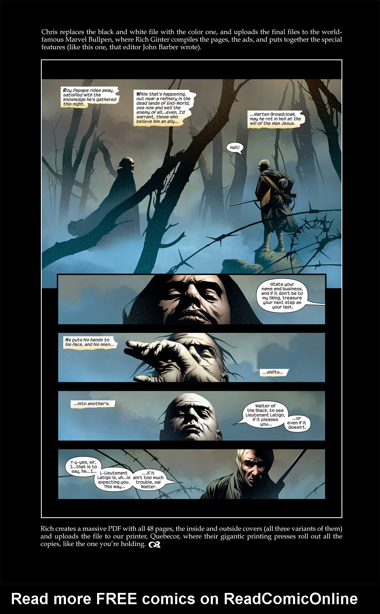Read online Dark Tower: The Gunslinger Born comic -  Issue #4 - 33