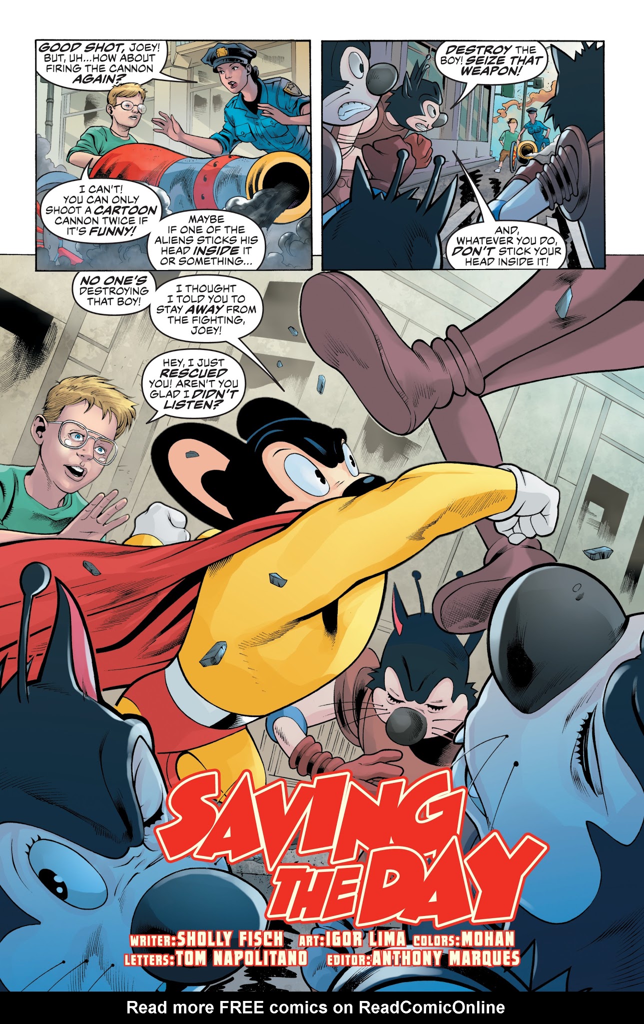 Read online Mighty Mouse (2017) comic -  Issue #5 - 4