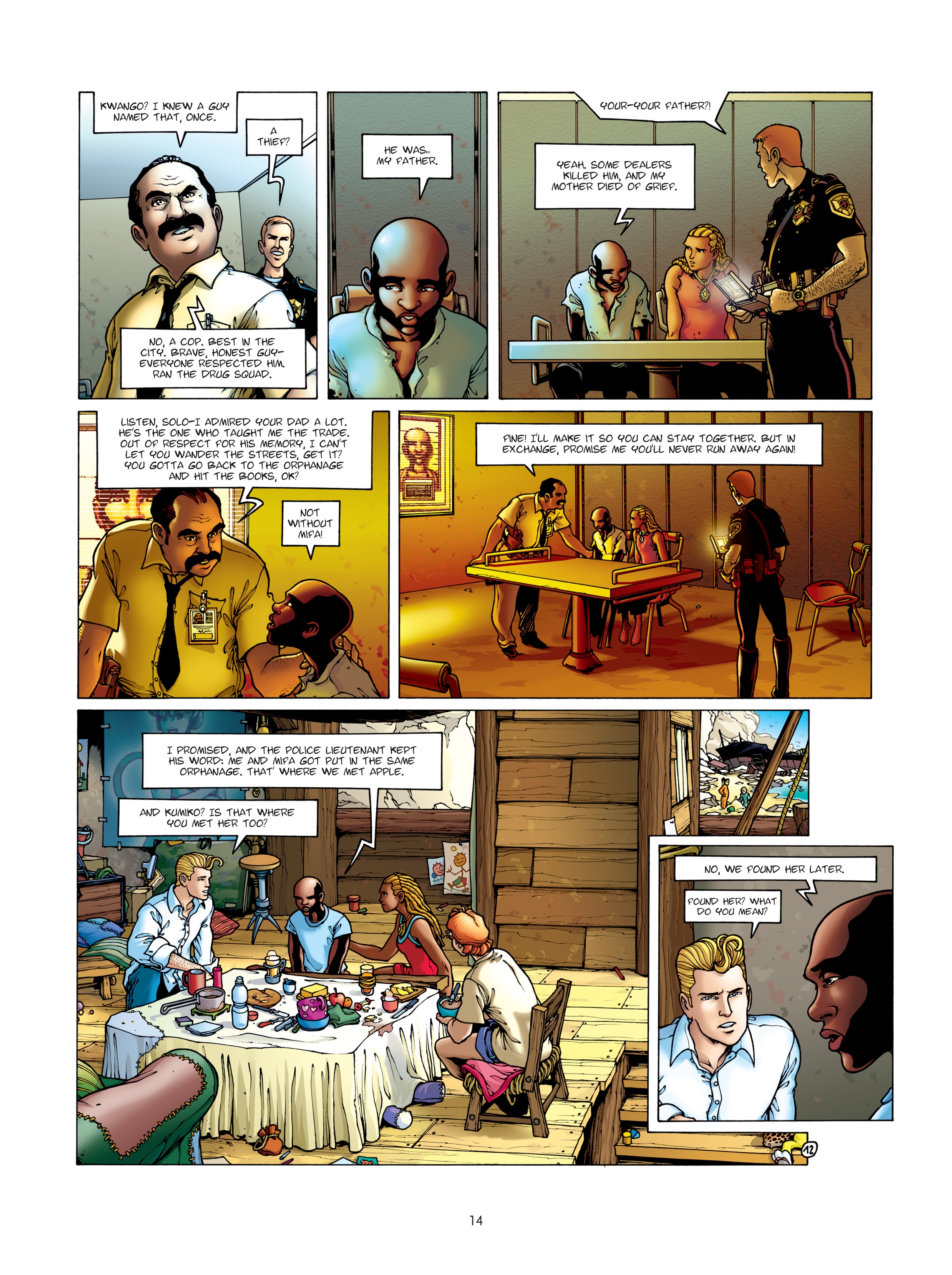 Read online Golden City comic -  Issue #7 - 14