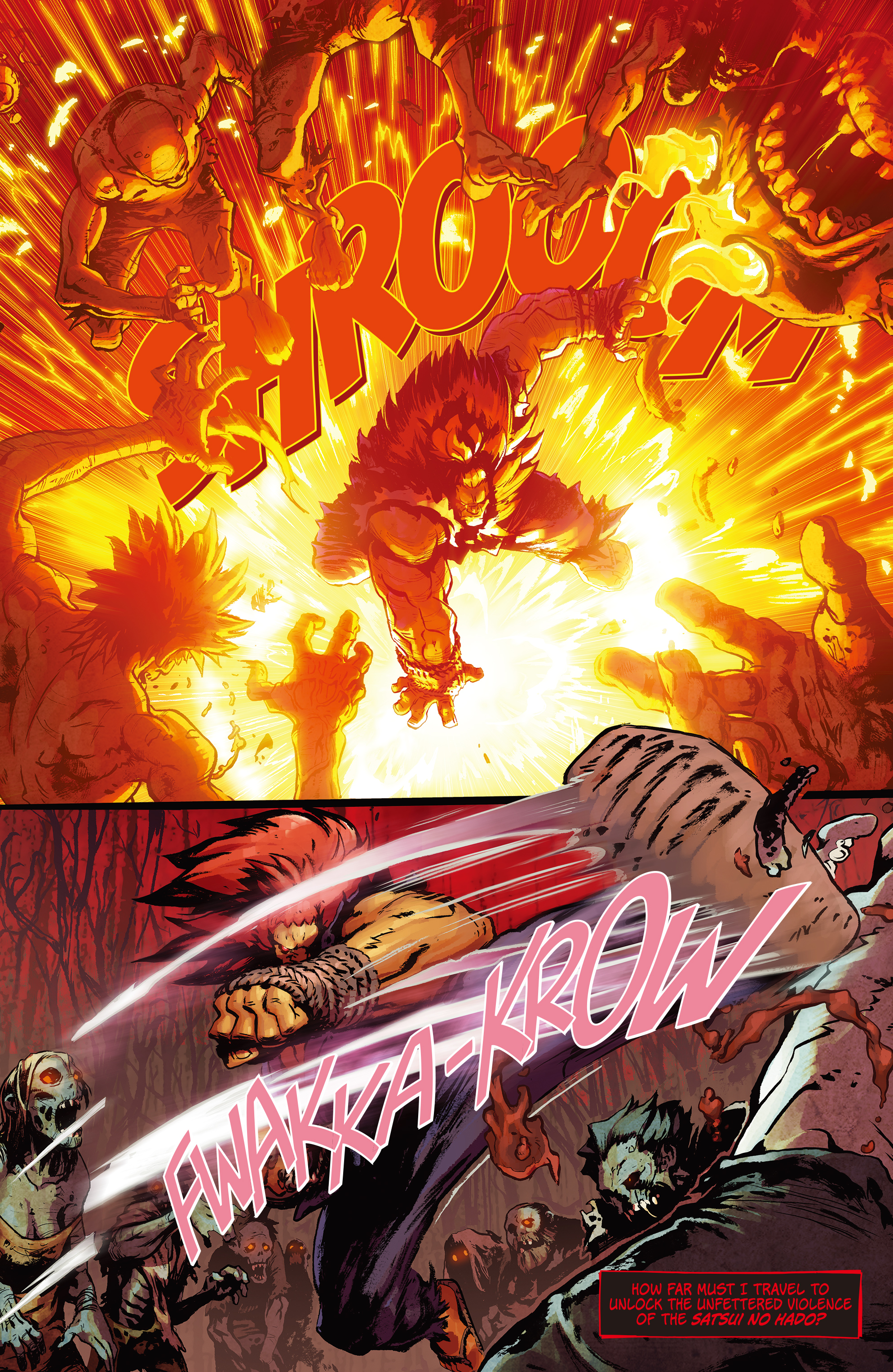 Read online Street Fighter One-shots comic -  Issue # Akuma VS Hell - 6