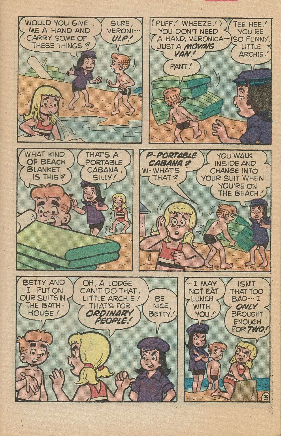 Read online Archie's TV Laugh-Out comic -  Issue #71 - 31