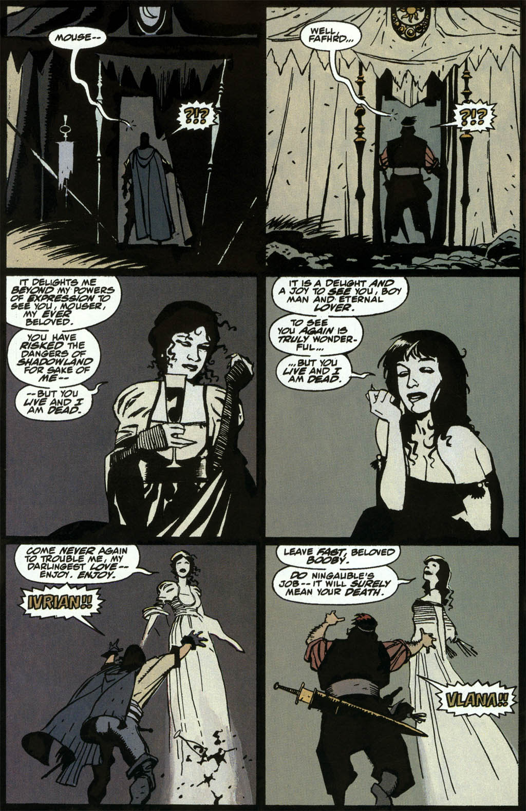 Read online Fafhrd and the Gray Mouser comic -  Issue #3 - 16