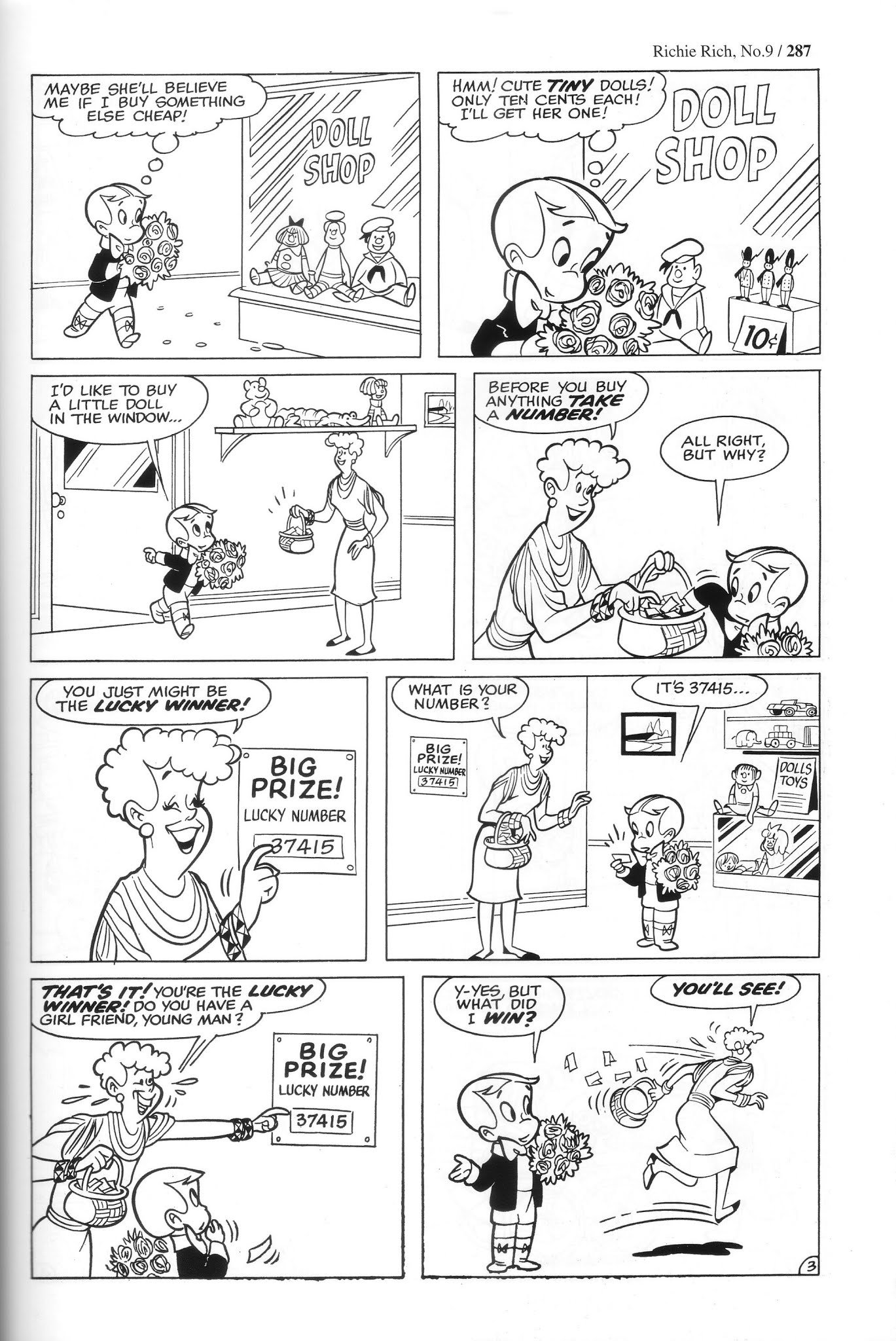 Read online Harvey Comics Classics comic -  Issue # TPB 2 (Part 3) - 88