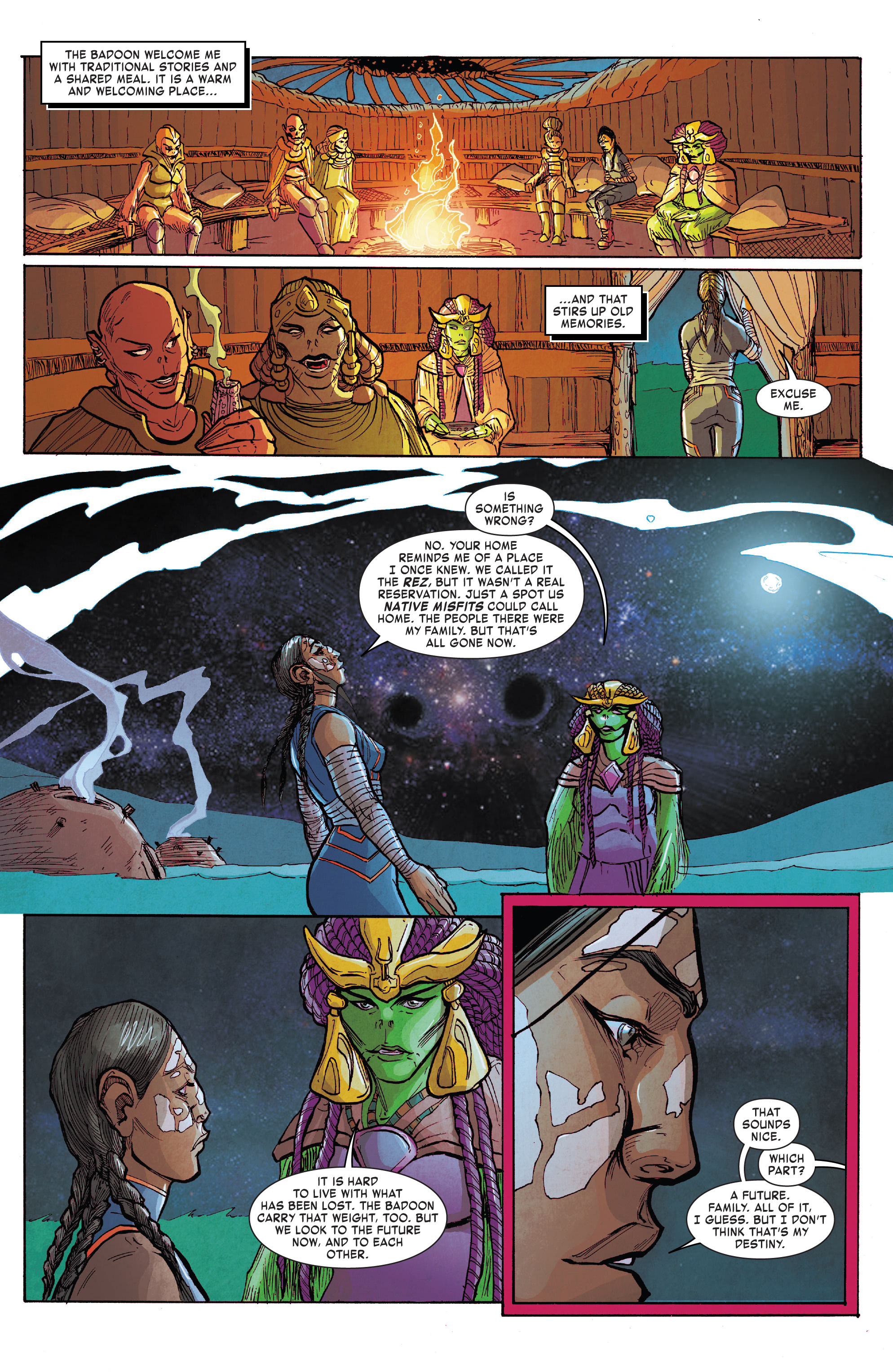 Read online Marvel's Voices: Indigenous Voices comic -  Issue # Full - 9