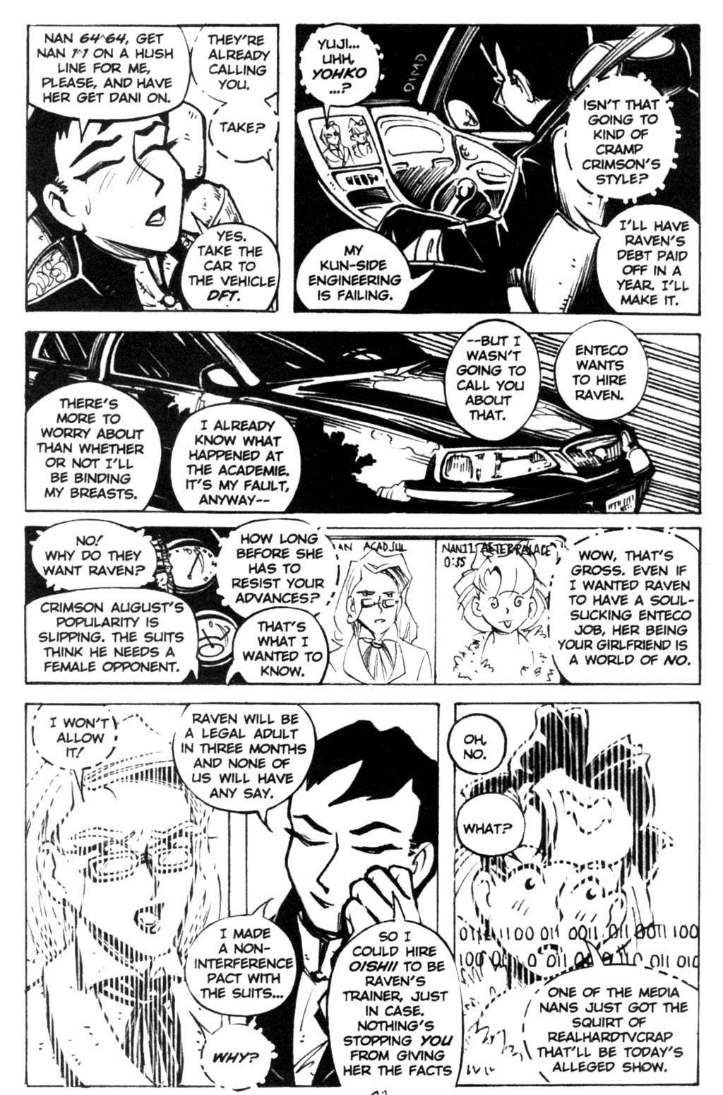 Read online Rumble Girls: Silky Warrior Tansie comic -  Issue #2 - 12