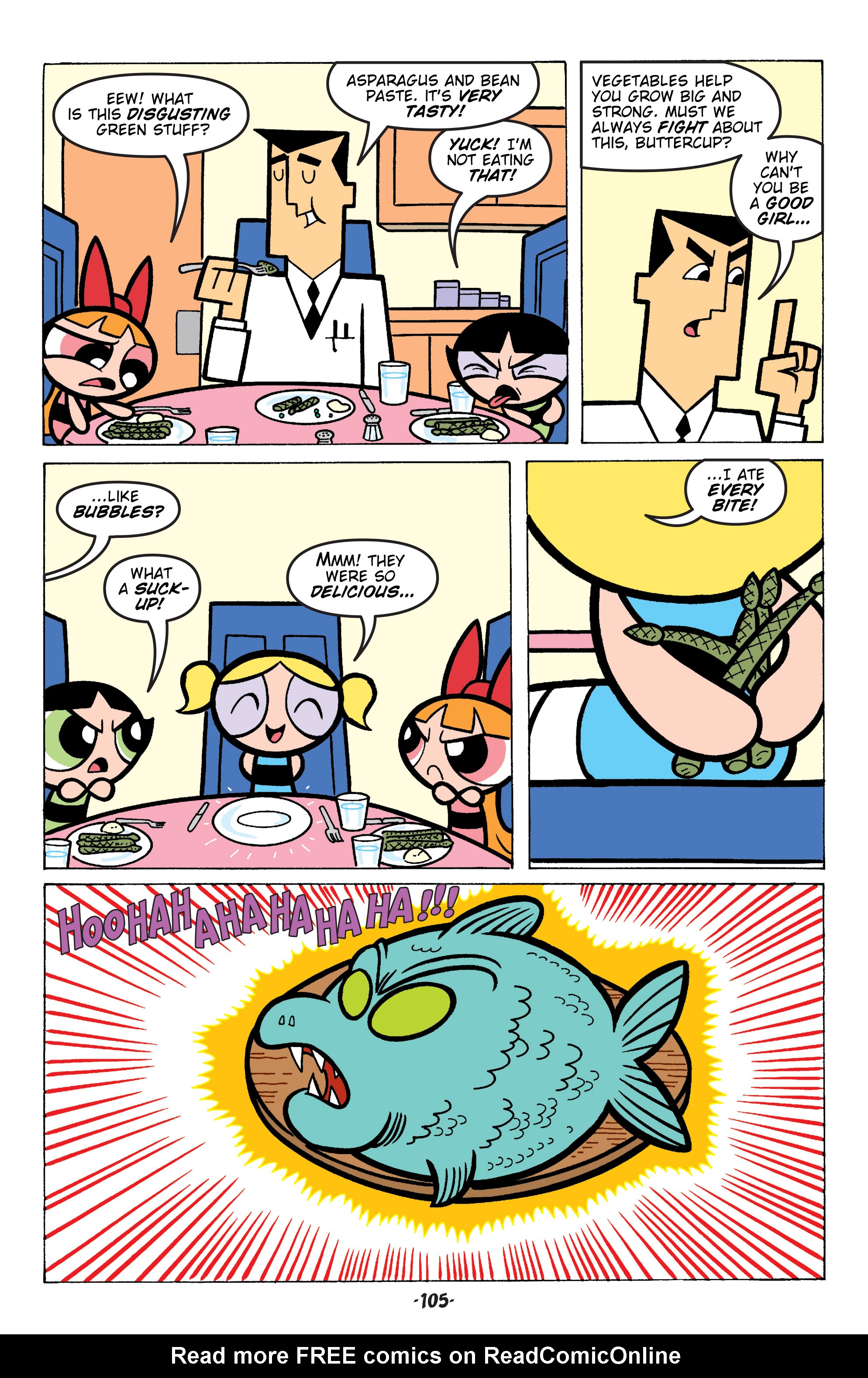 Read online Powerpuff Girls Classics comic -  Issue # TPb 4 - 106