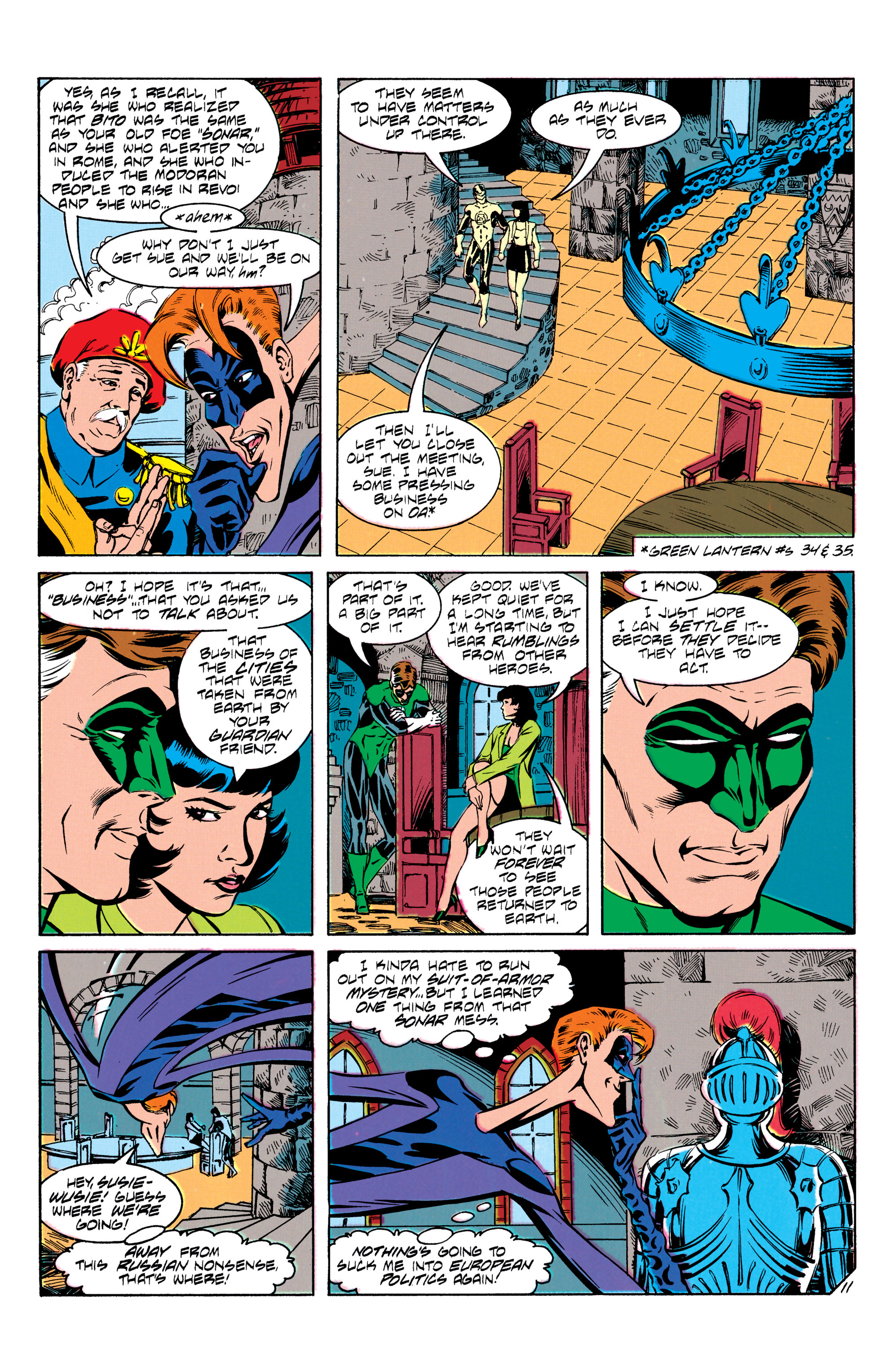 Read online Justice League Europe comic -  Issue #45 - 12