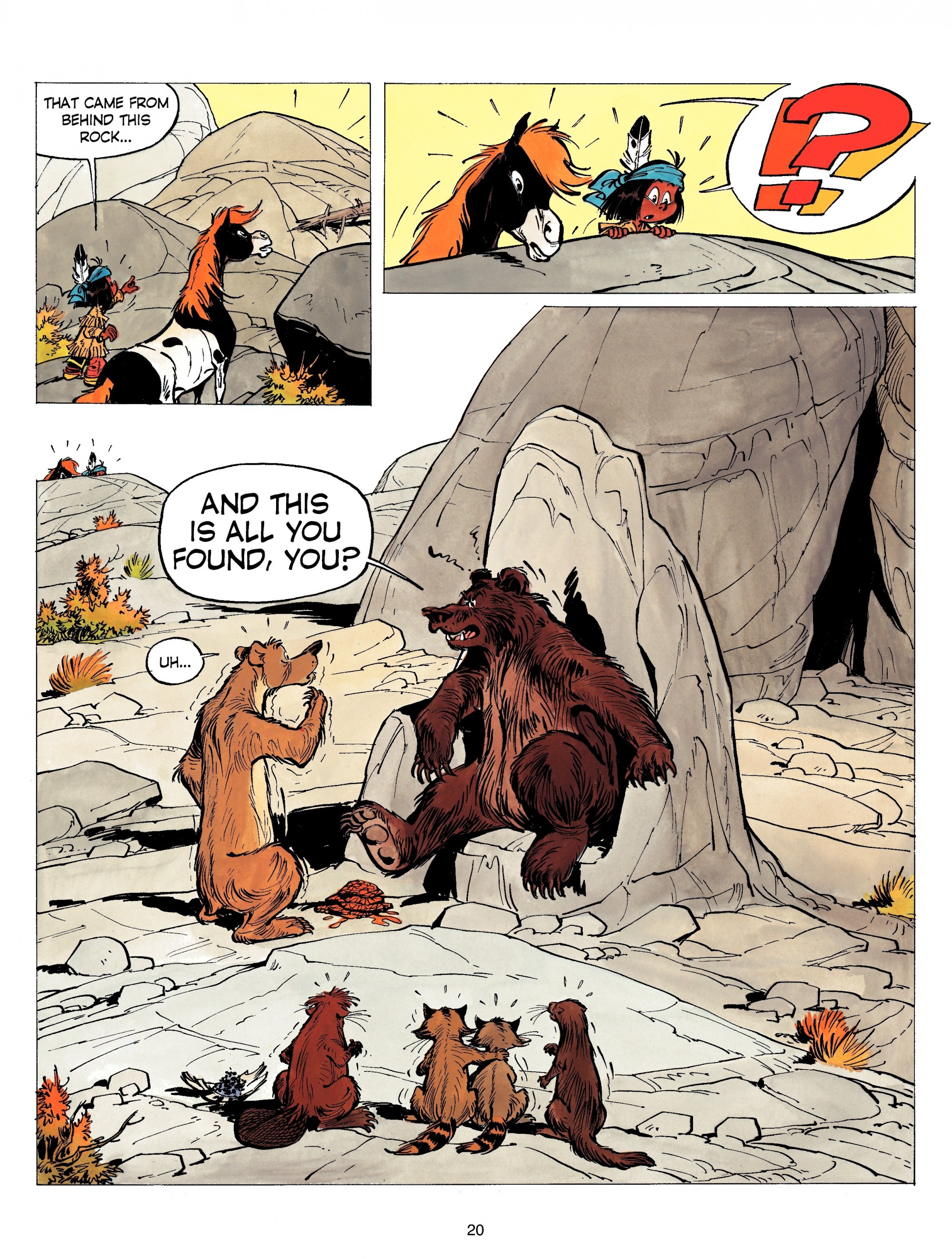 Read online Yakari comic -  Issue #4 - 20