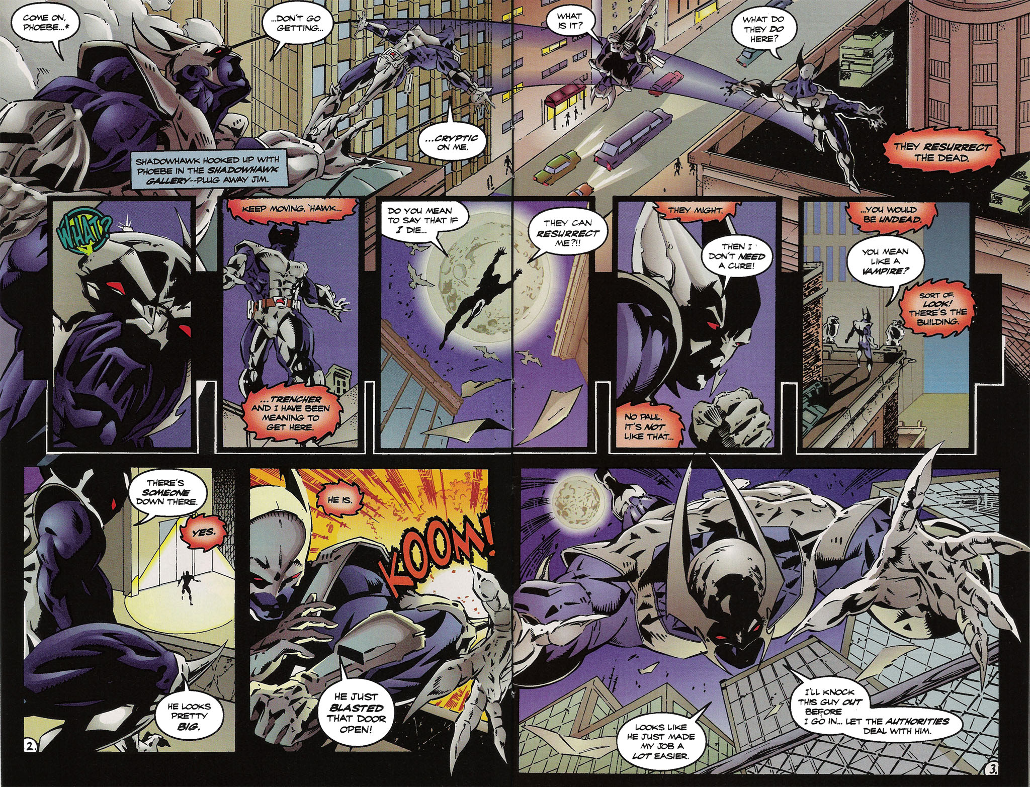 Read online ShadowHawk comic -  Issue #12 - 4