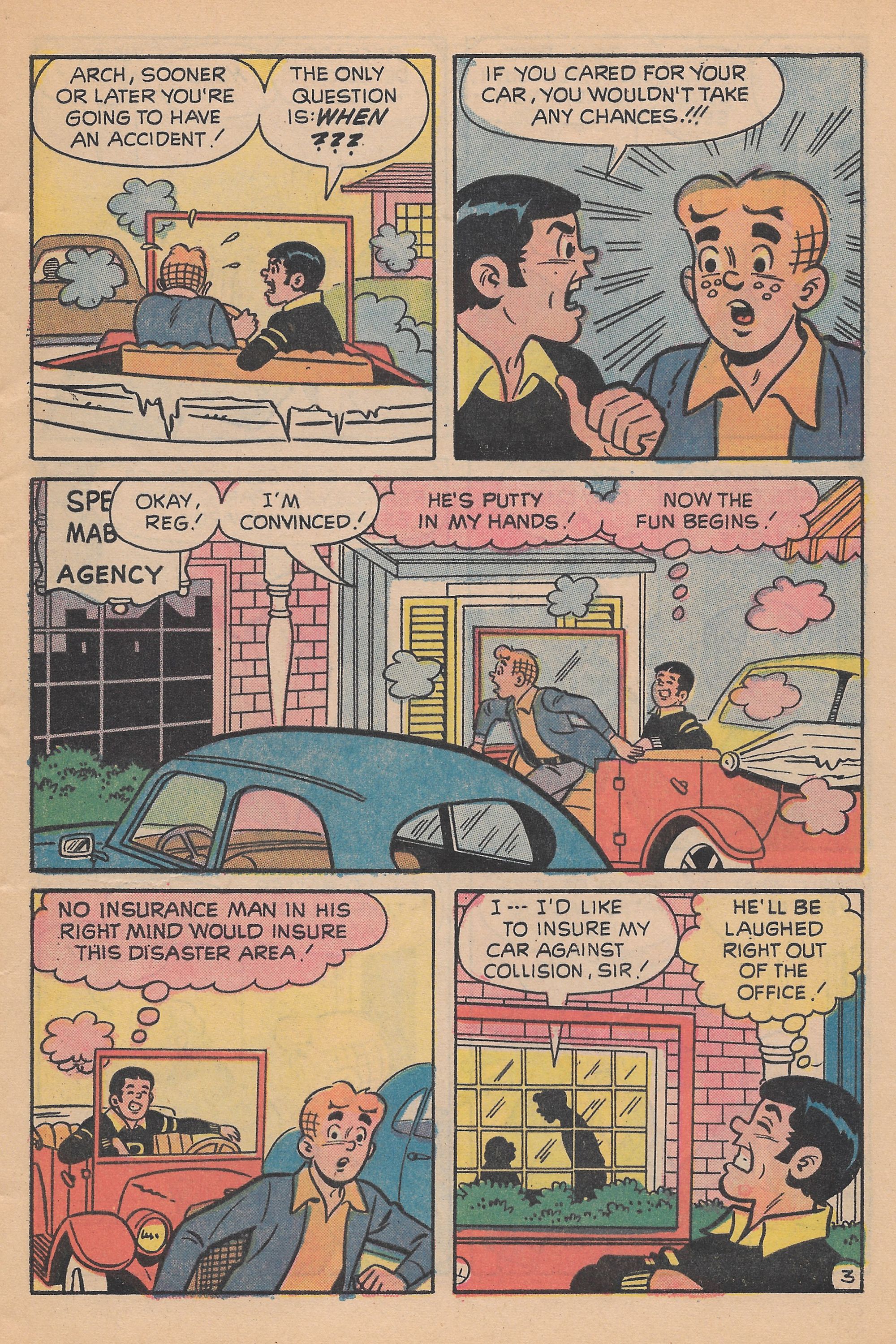 Read online Reggie and Me (1966) comic -  Issue #65 - 5