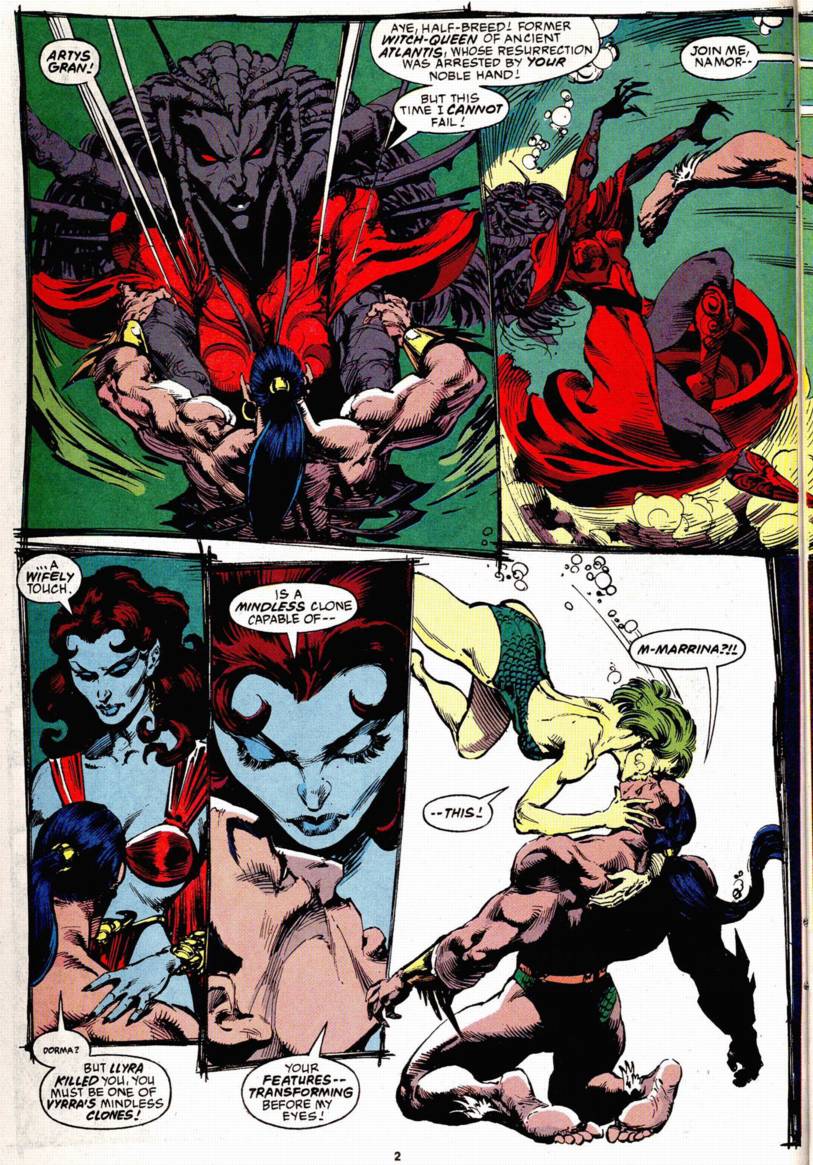 Read online Namor, The Sub-Mariner comic -  Issue #49 - 3