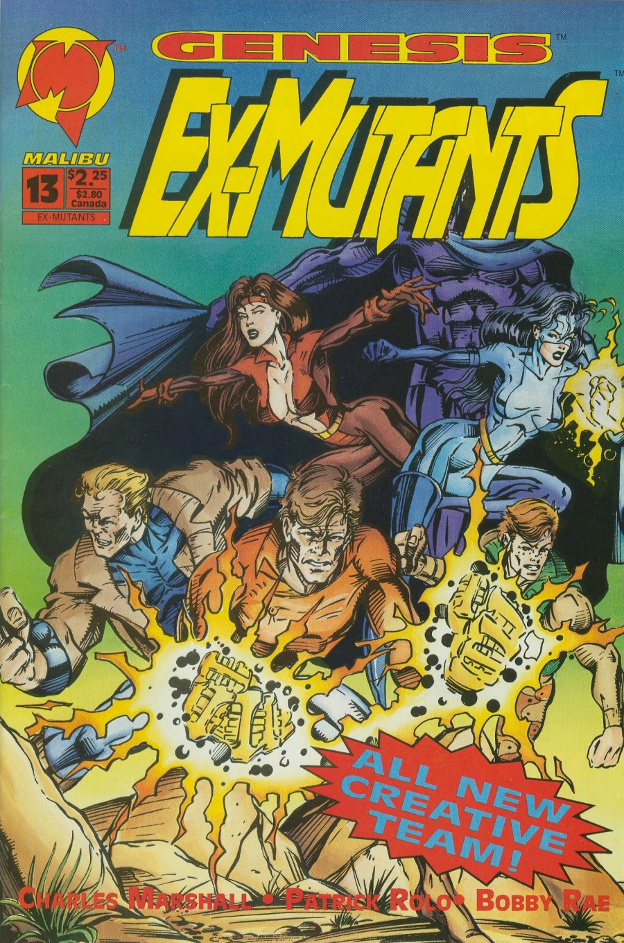 Read online Ex-Mutants comic -  Issue #13 - 1