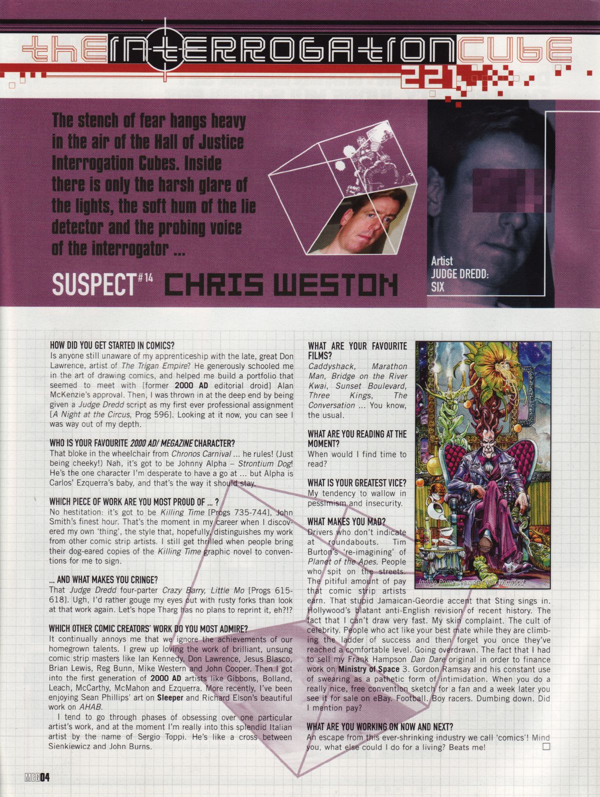 Read online Judge Dredd Megazine (Vol. 5) comic -  Issue #221 - 4