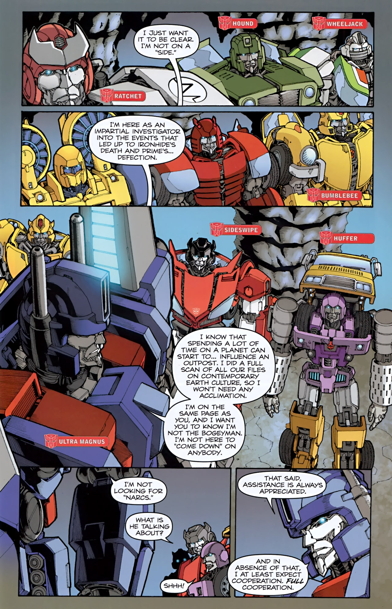 Read online The Transformers (2009) comic -  Issue #3 - 8