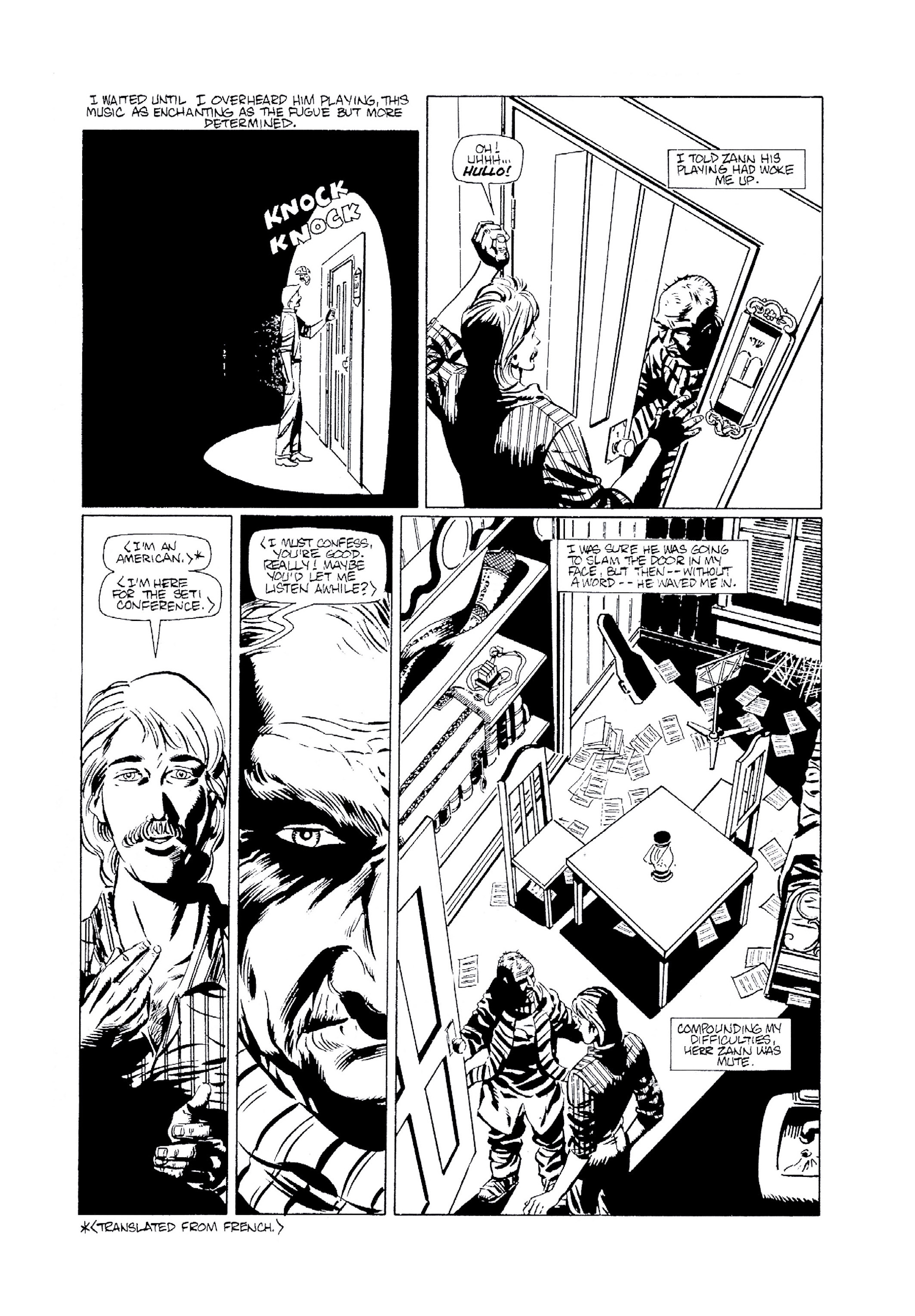 Read online Worlds of H.P. Lovecraft comic -  Issue # Issue The Music of Erich Zann - 16
