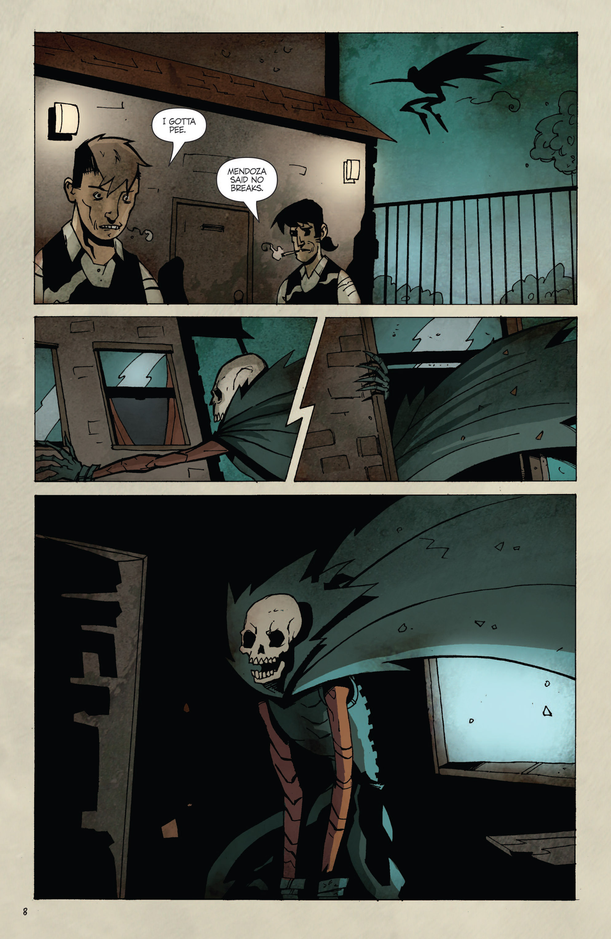 Read online Secret Skull comic -  Issue #4 - 10