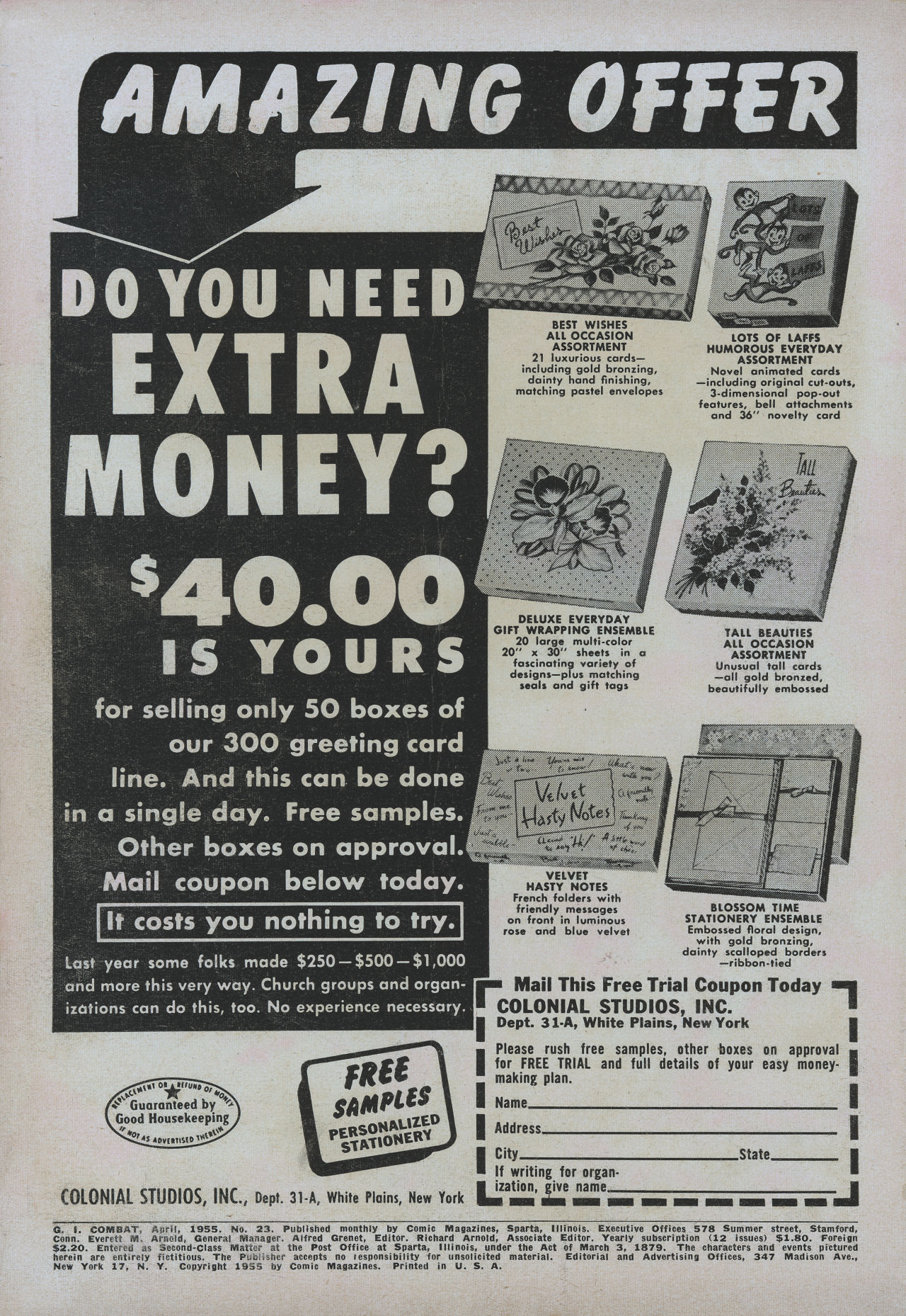 Read online G.I. Combat (1952) comic -  Issue #23 - 2