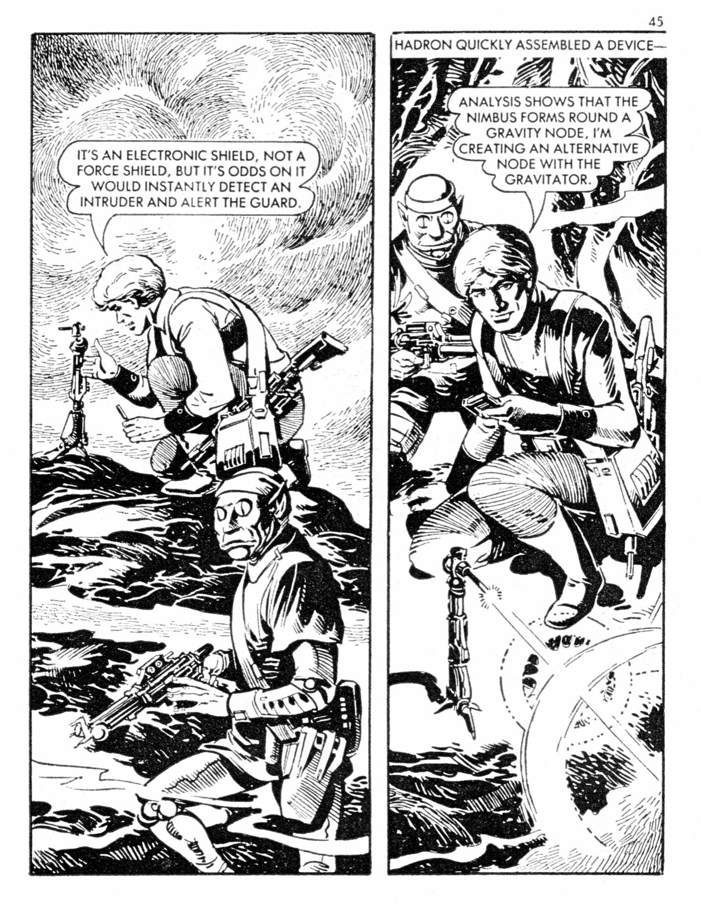 Read online Starblazer comic -  Issue #146 - 45