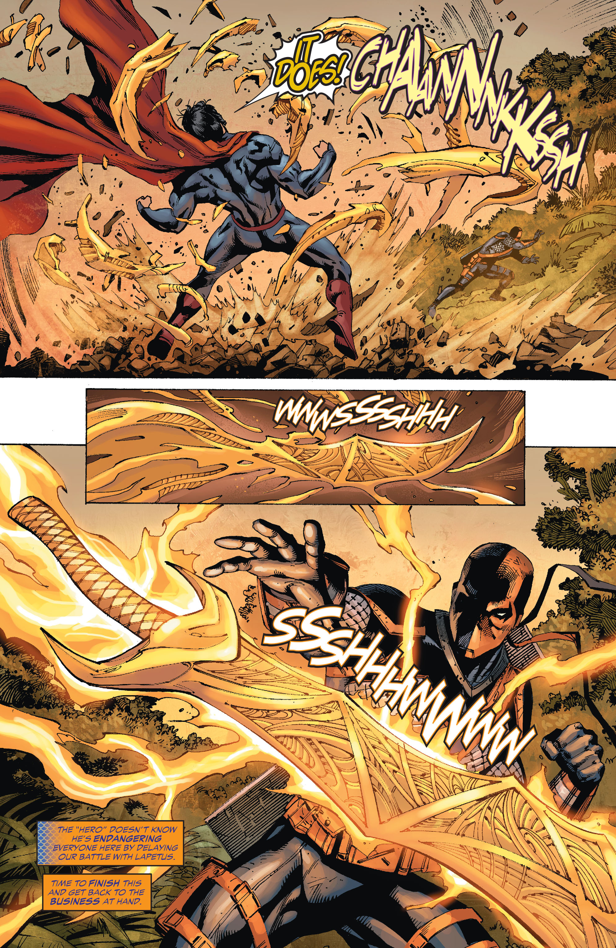 Read online Deathstroke (2014) comic -  Issue #9 - 17