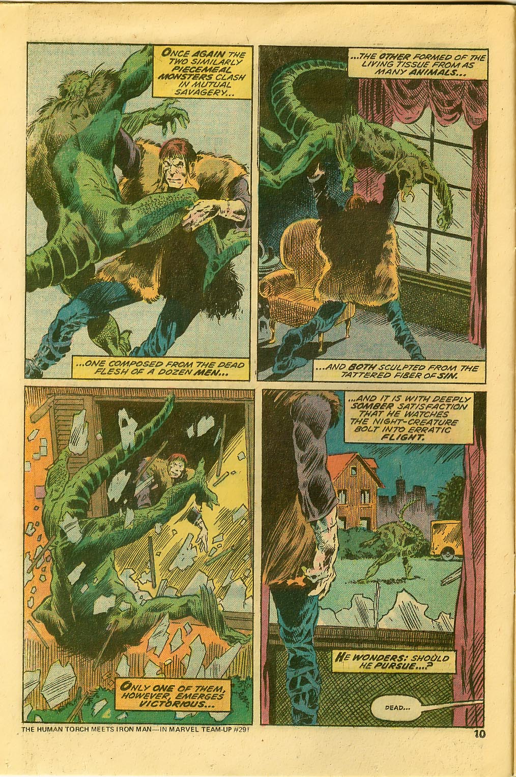 Read online Frankenstein (1973) comic -  Issue #14 - 7