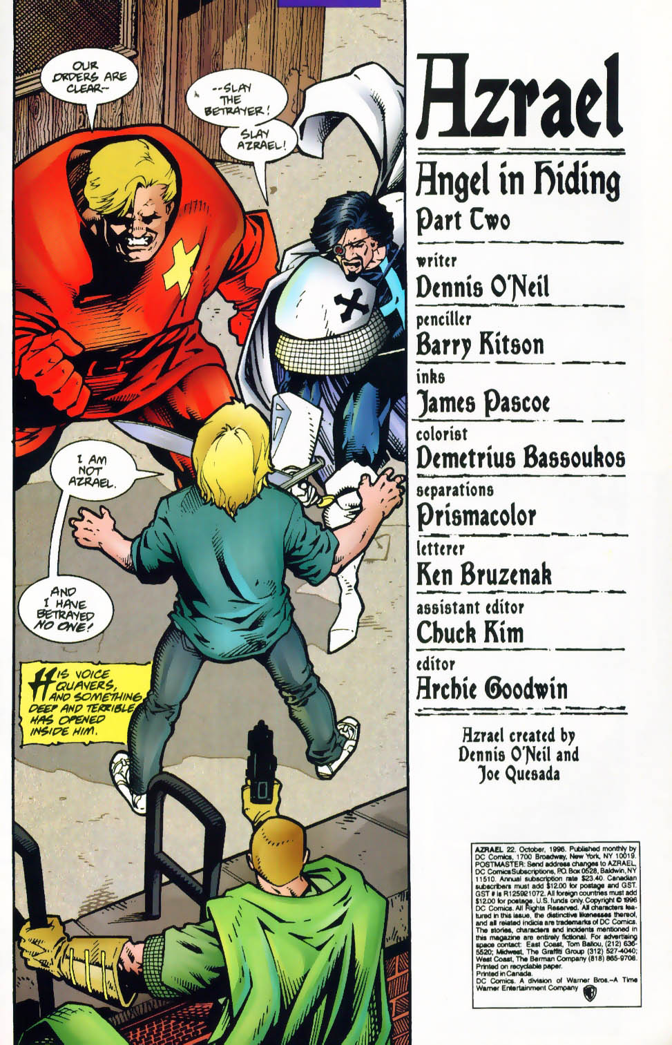 Read online Azrael (1995) comic -  Issue #22 - 2