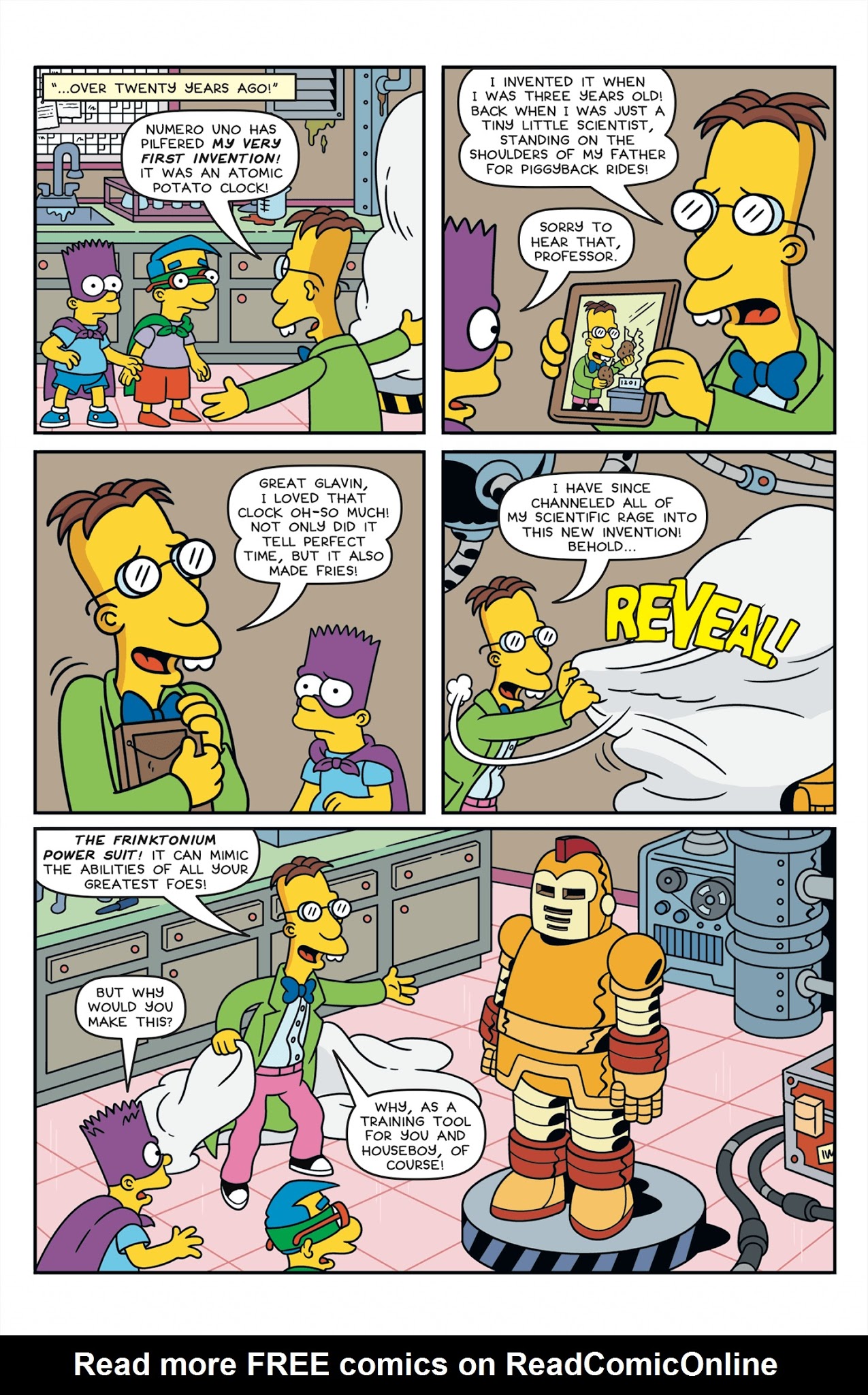 Read online Simpsons One-Shot Wonders: Bartman Spectacularly Super Secret Saga comic -  Issue #1 - 10