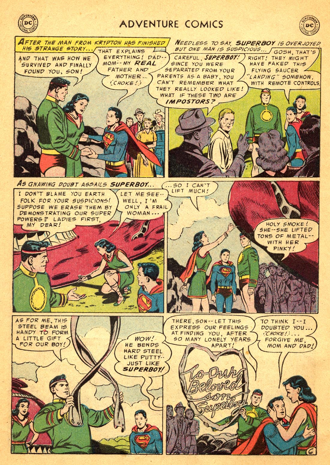 Read online Adventure Comics (1938) comic -  Issue #217 - 8