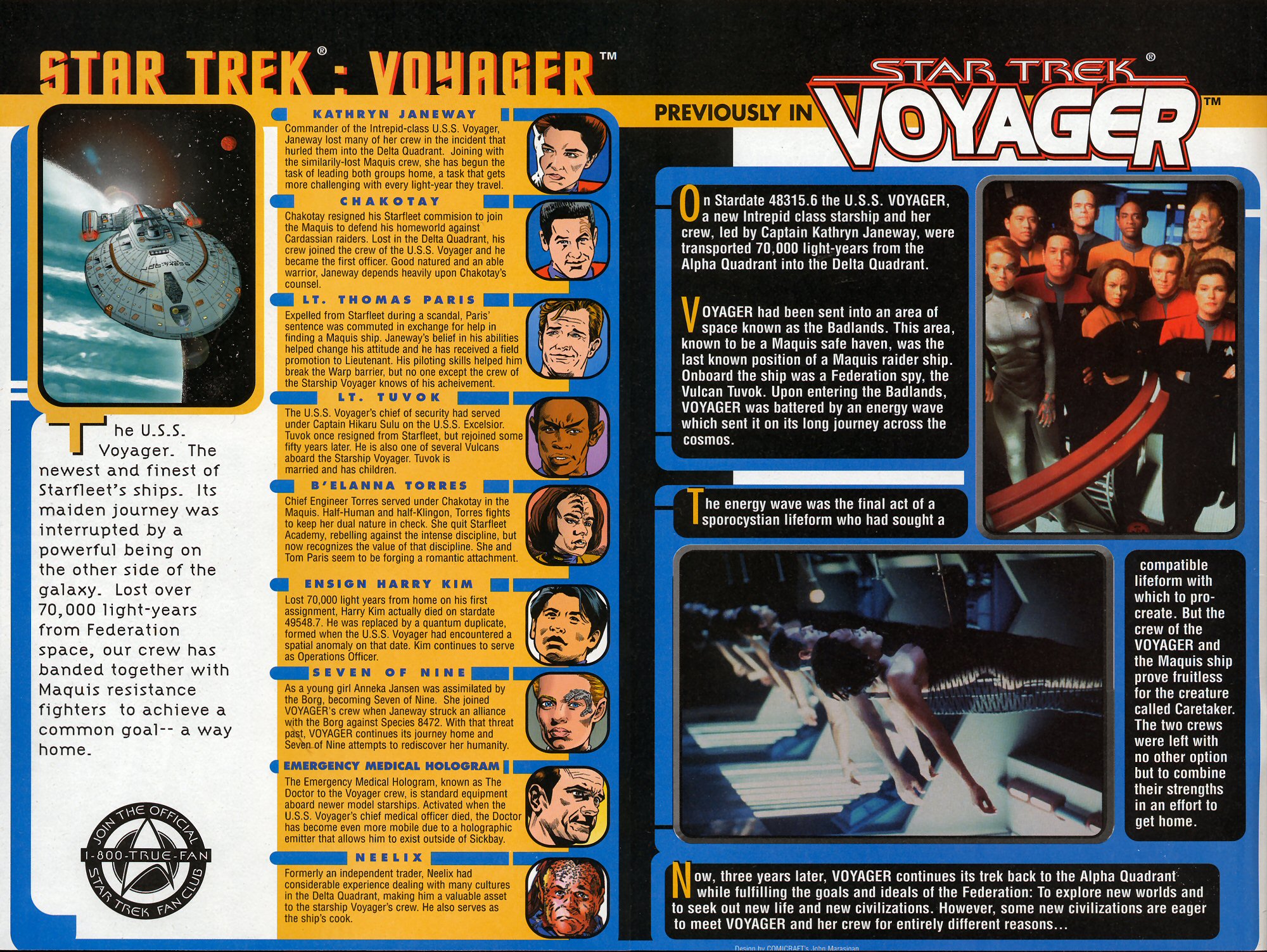 Read online Star Trek: Voyager--Splashdown comic -  Issue #1 - 2