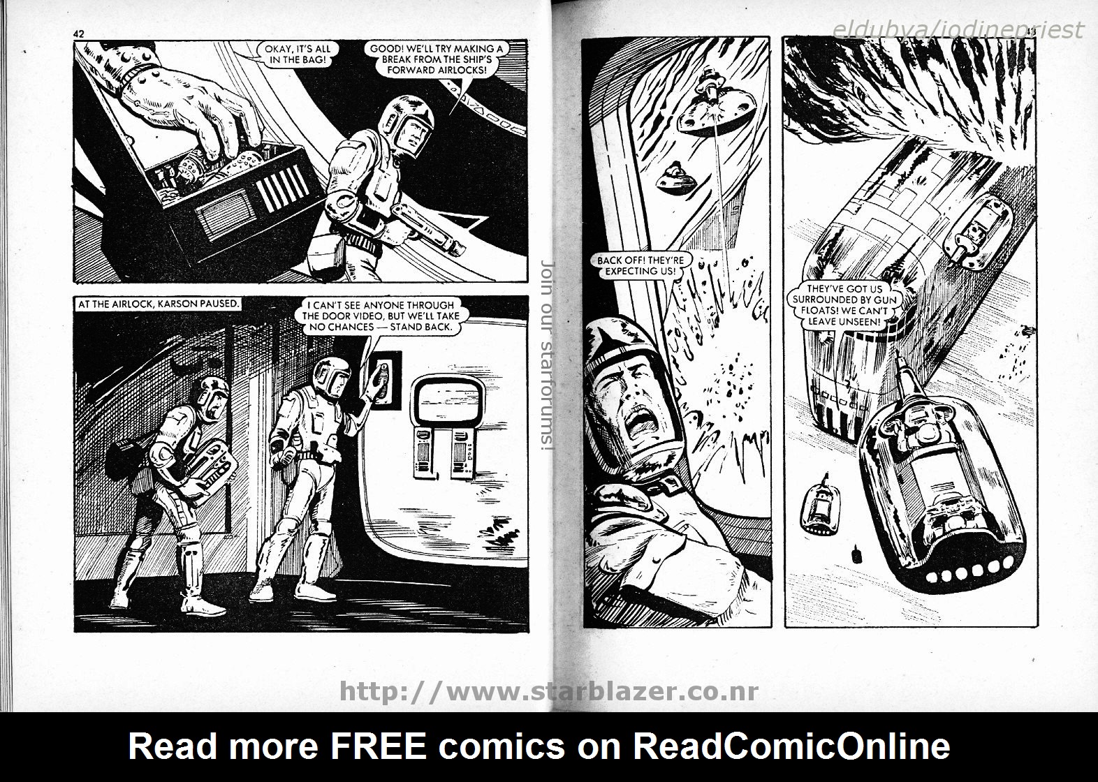 Read online Starblazer comic -  Issue #93 - 23