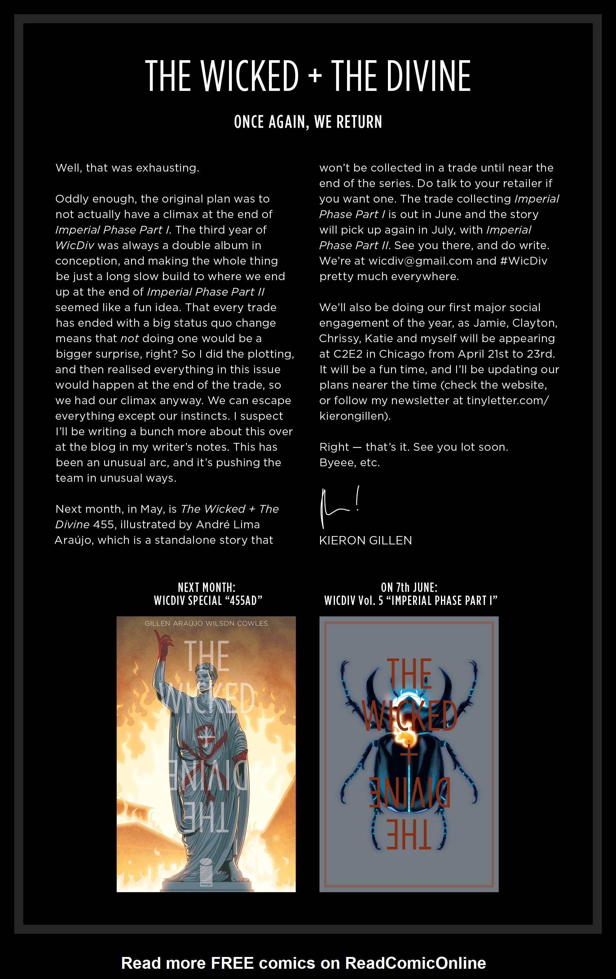 Read online The Wicked   The Divine comic -  Issue #28 - 31